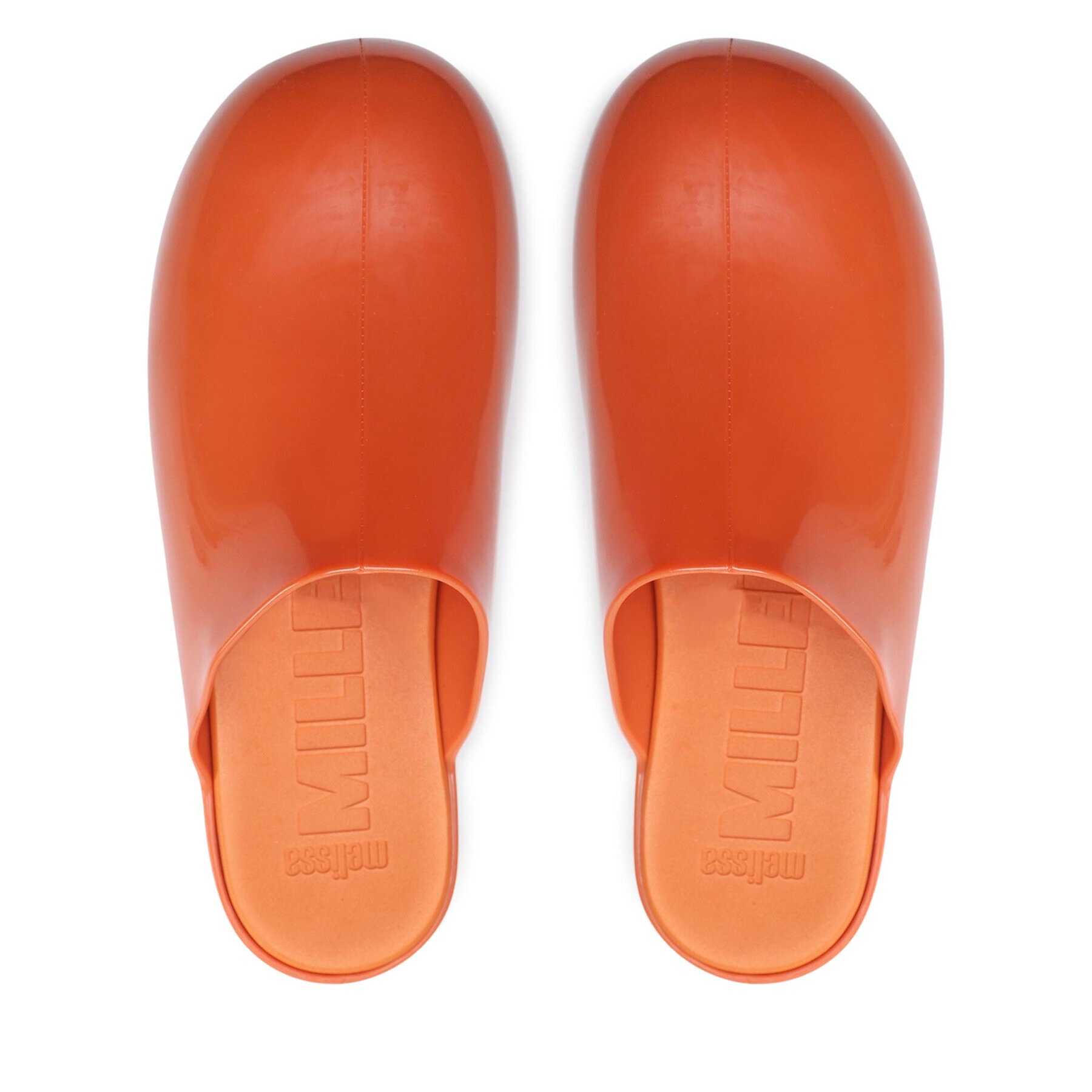 Melissa Чехли Bubble Clog + Simon Miller 33601 Оранжев - Pepit.bg