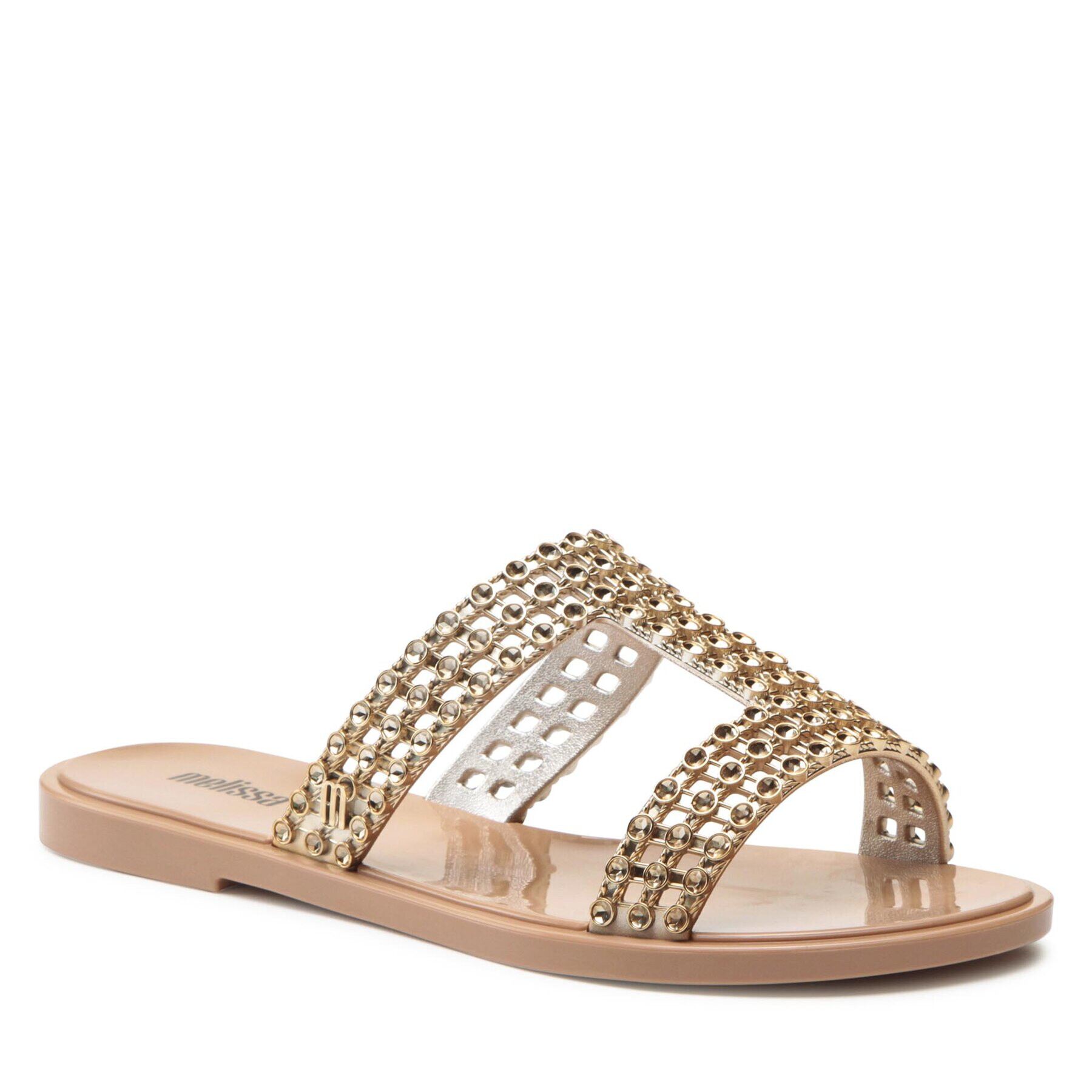 Melissa Чехли Glowing Slide Ad 33820 Златист - Pepit.bg
