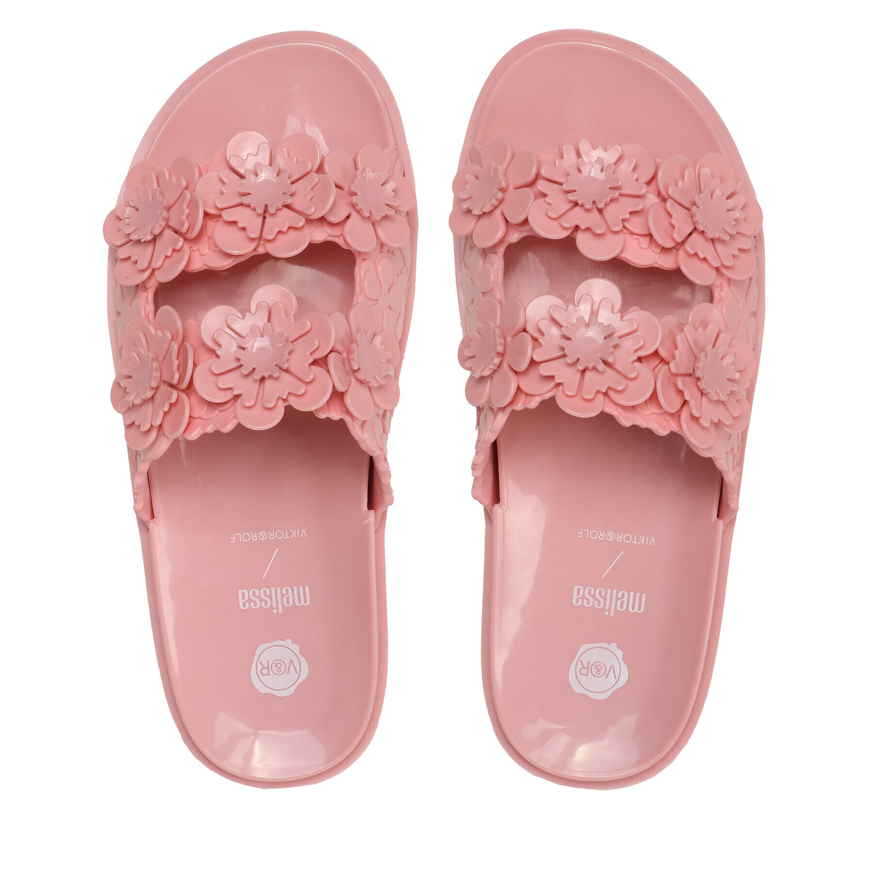 Melissa Чехли Wide Blossom V&R Ad 33512 Розов - Pepit.bg