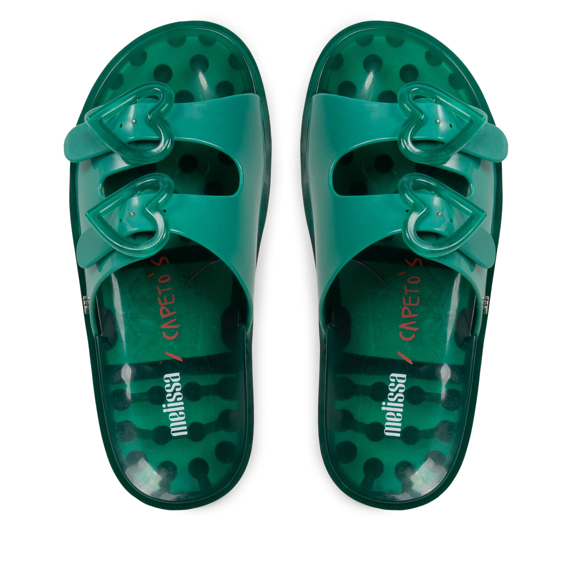 Melissa Чехли Wide Capetos 33650 Зелен - Pepit.bg