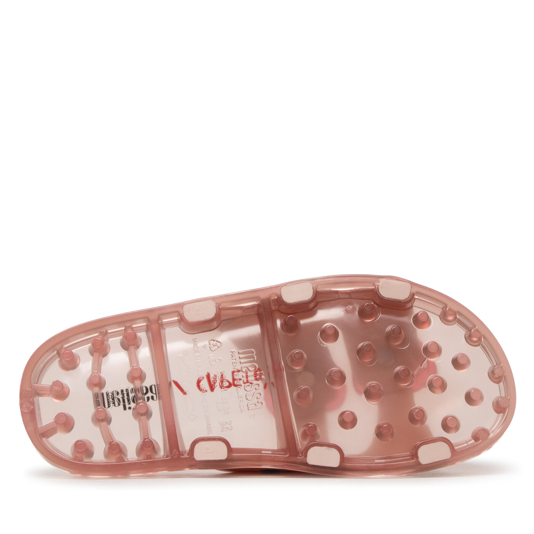 Melissa Чехли Wide + Capetos Ad33650 Розов - Pepit.bg