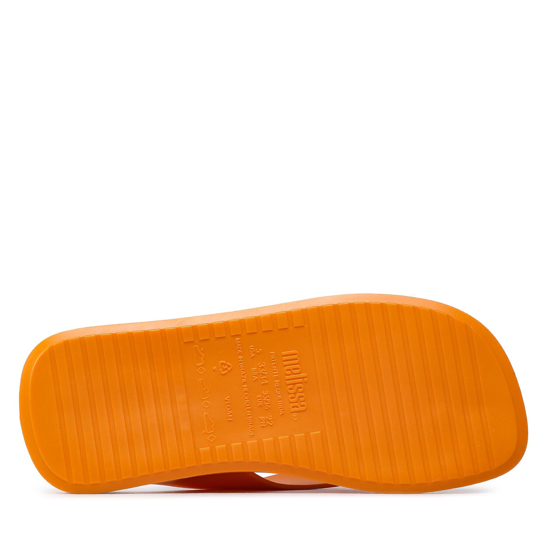 Melissa Джапанки Brave Flip Flop Ad 33699 Оранжев - Pepit.bg