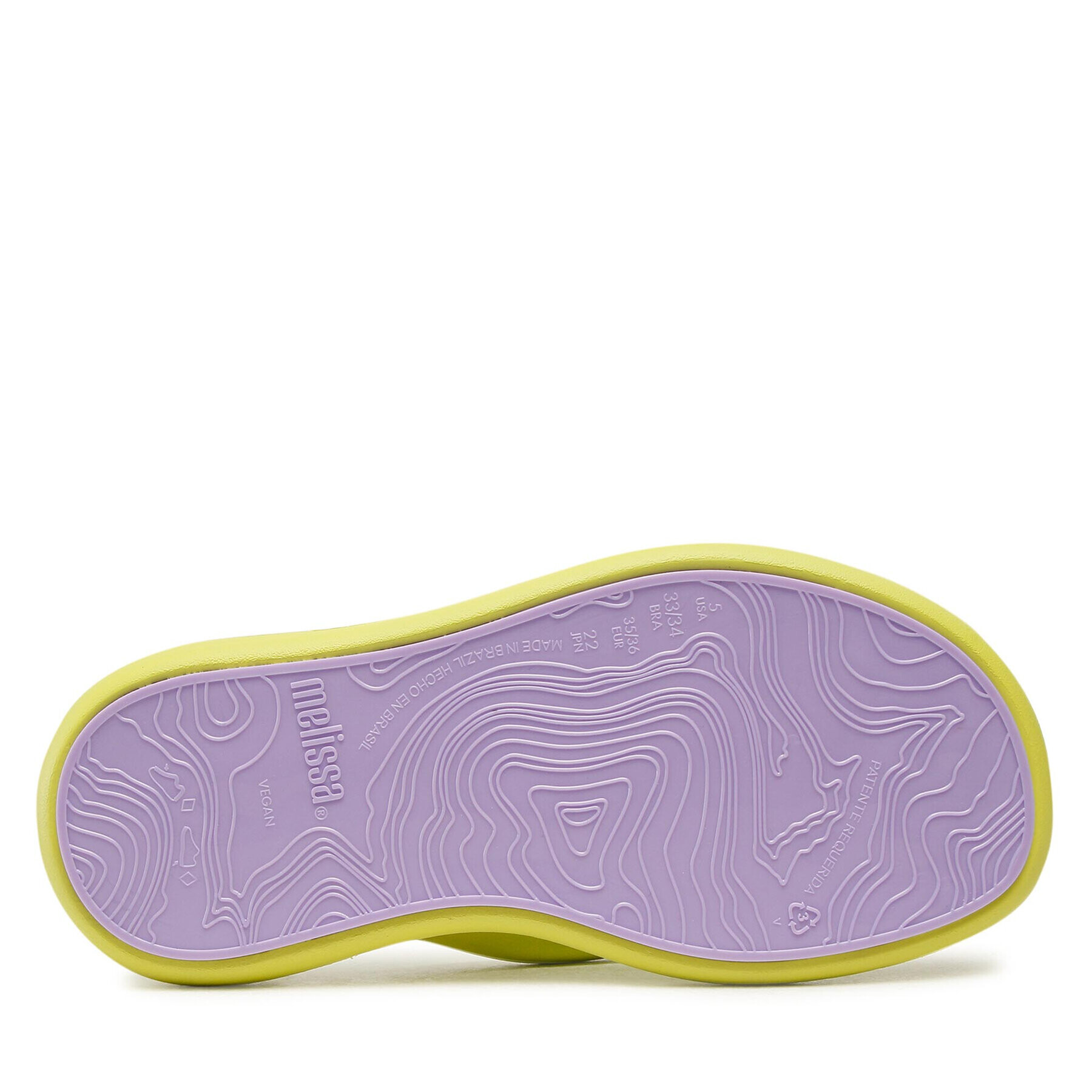 Melissa Джапанки Flip Flop Free Ad 33531 Зелен - Pepit.bg