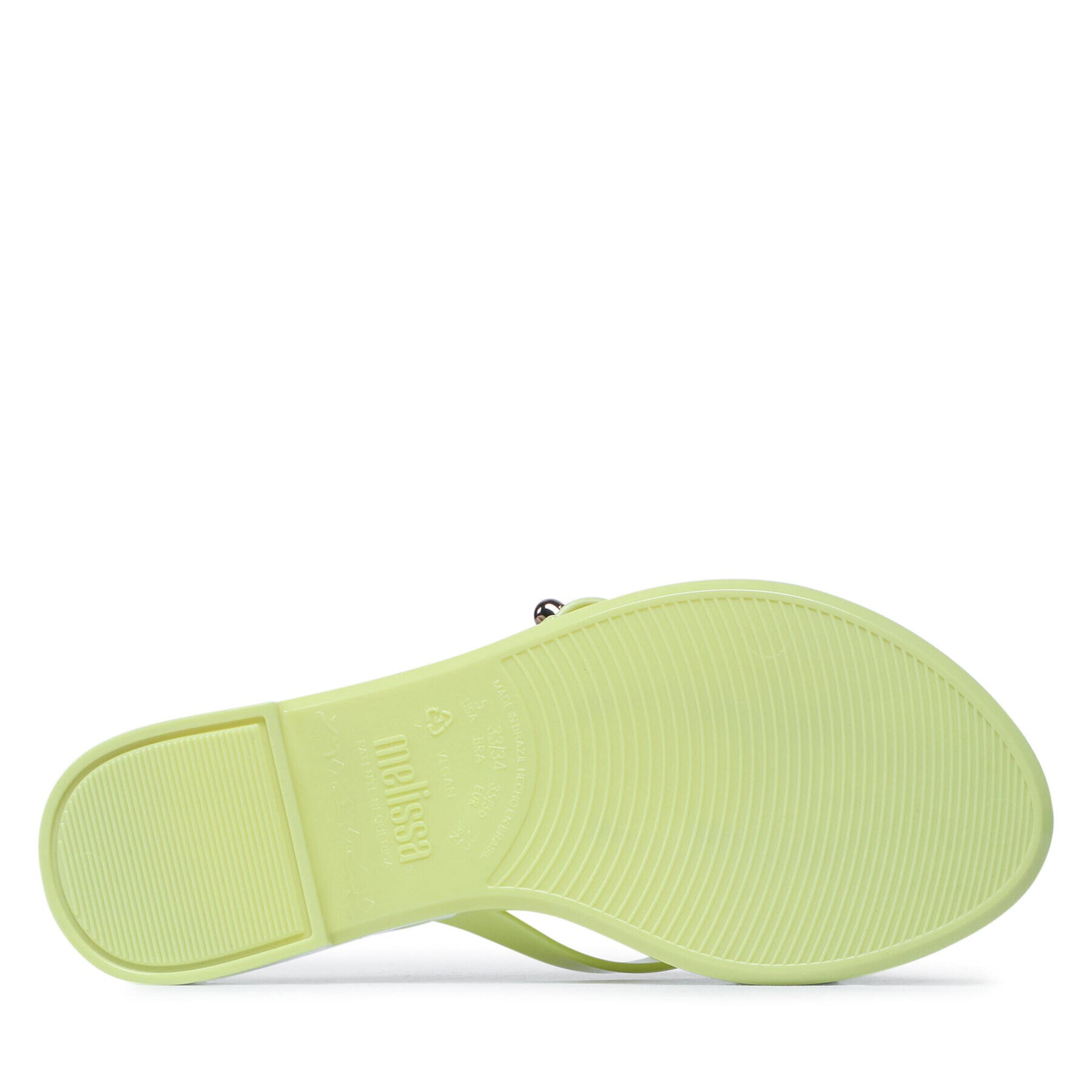 Melissa Джапанки Flip Flop Slim II AD 33480 Жълт - Pepit.bg