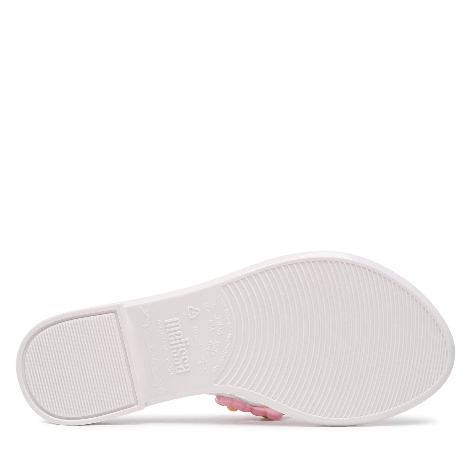 Melissa Джапанки Flip Flop Spring Ad 33715 Бял - Pepit.bg