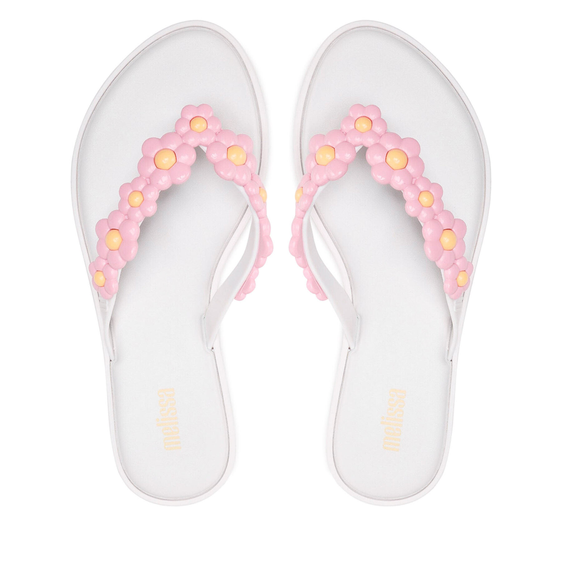 Melissa Джапанки Flip Flop Spring Ad 33715 Бял - Pepit.bg
