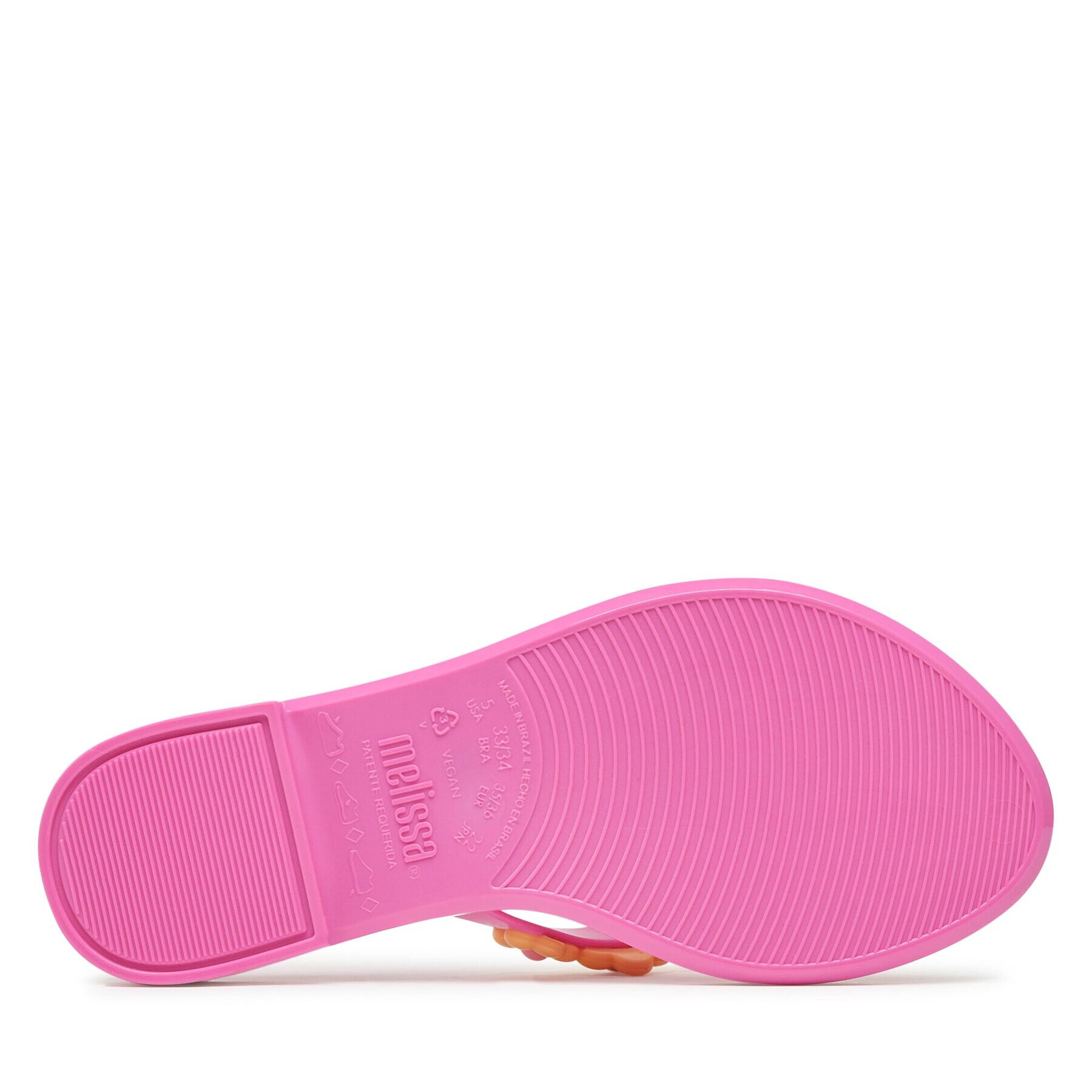 Melissa Джапанки Flip Flop Spring Ad 33715 Жълт - Pepit.bg