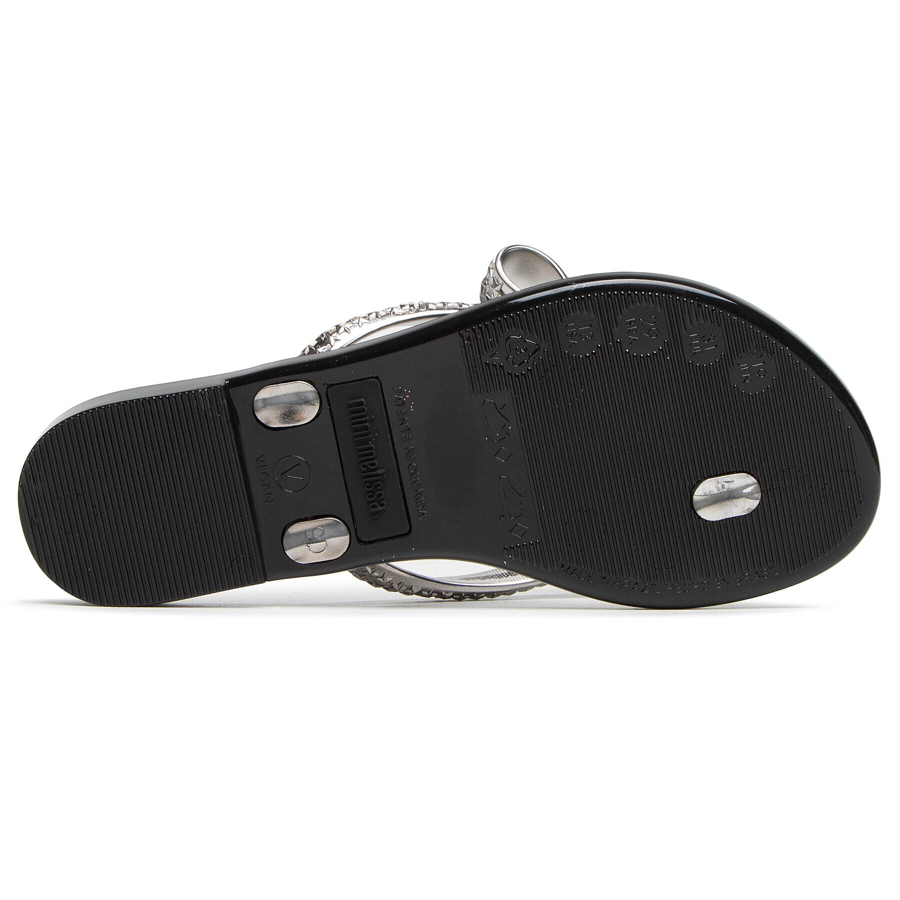 Melissa Джапанки Mini Harmonic Chrome I 33255 Сребрист - Pepit.bg