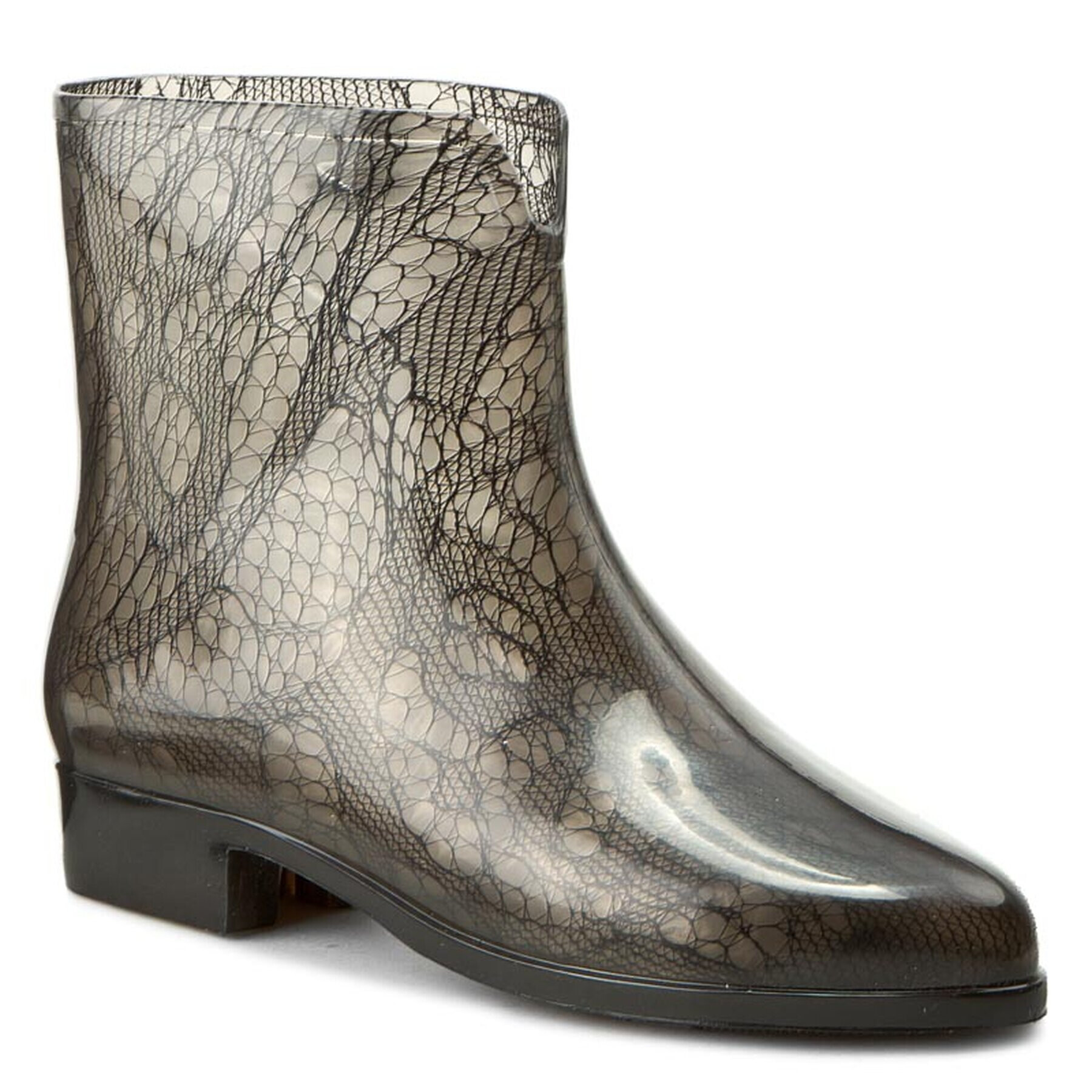 Melissa Гумени ботуши Ankle Boots Socks SP AD 32034 Черен - Pepit.bg