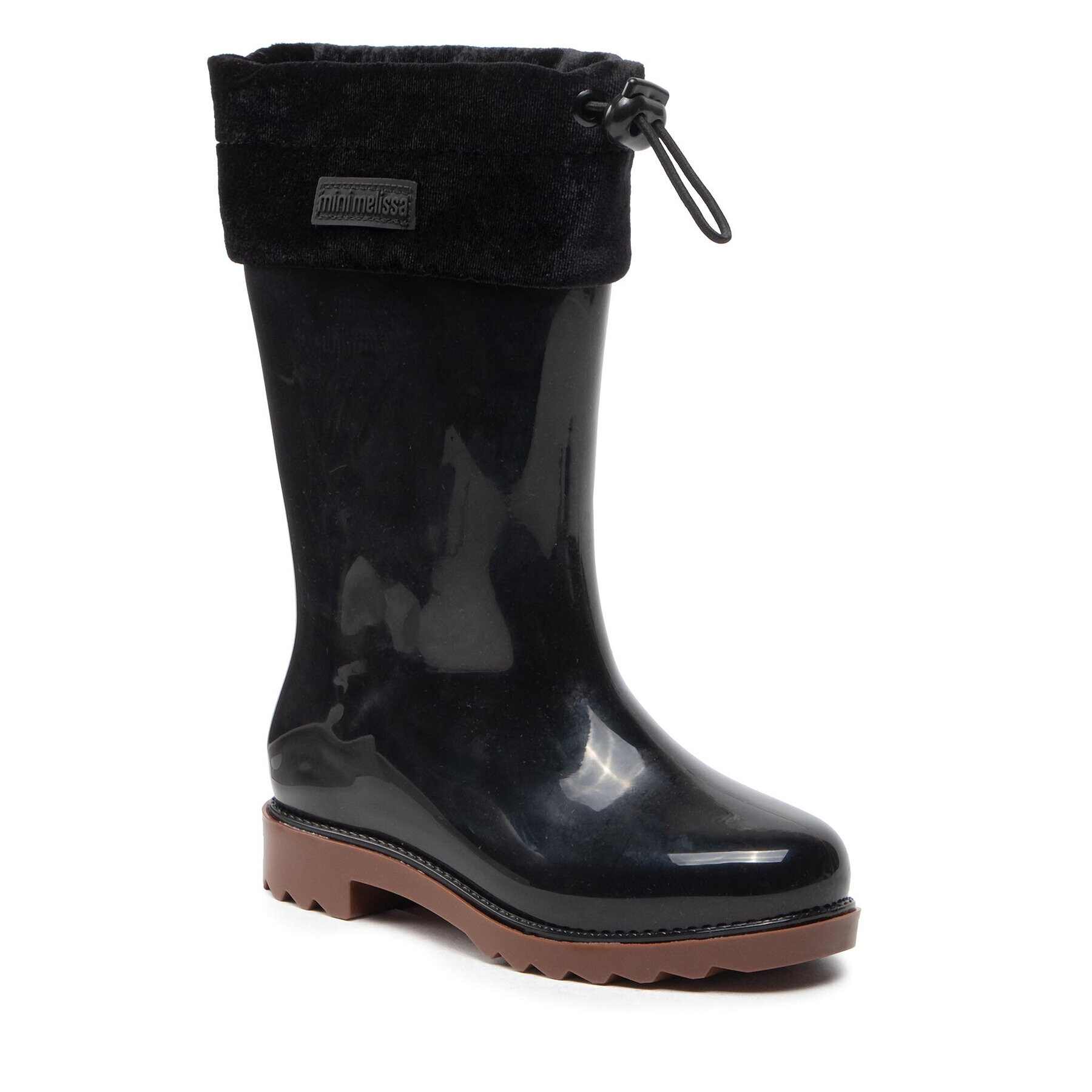 Melissa Гумени ботуши Mini 33616 Черен - Pepit.bg
