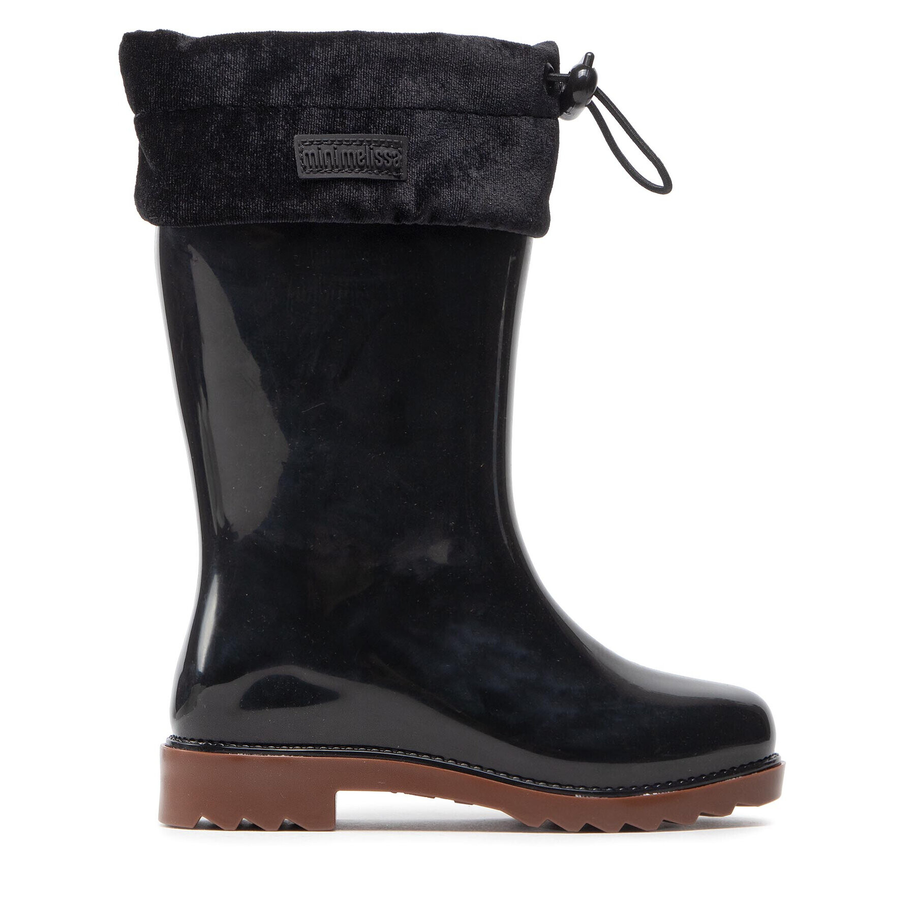 Melissa Гумени ботуши Mini 33616 Черен - Pepit.bg