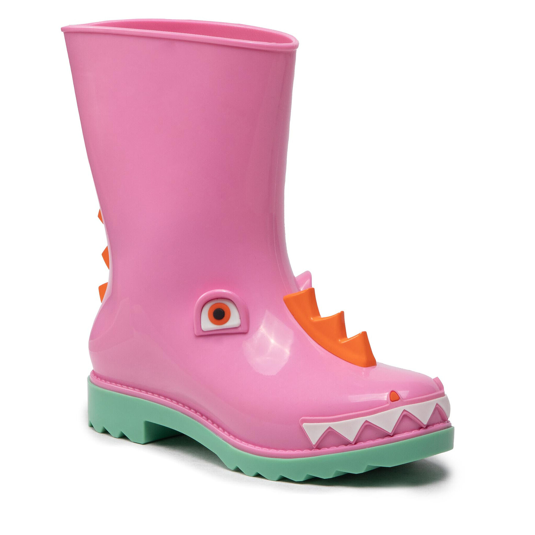 Melissa Гумени ботуши Mini Rain Boot + Fabul 33677 Розов - Pepit.bg