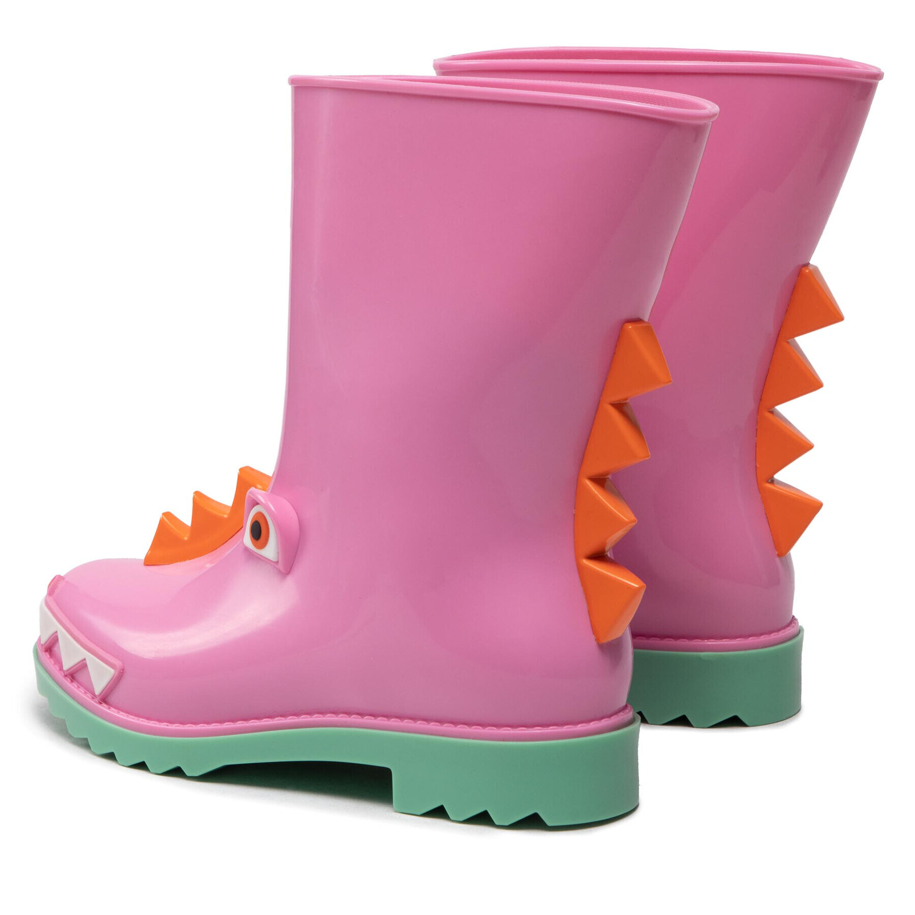 Melissa Гумени ботуши Mini Rain Boot + Fabul 33677 Розов - Pepit.bg