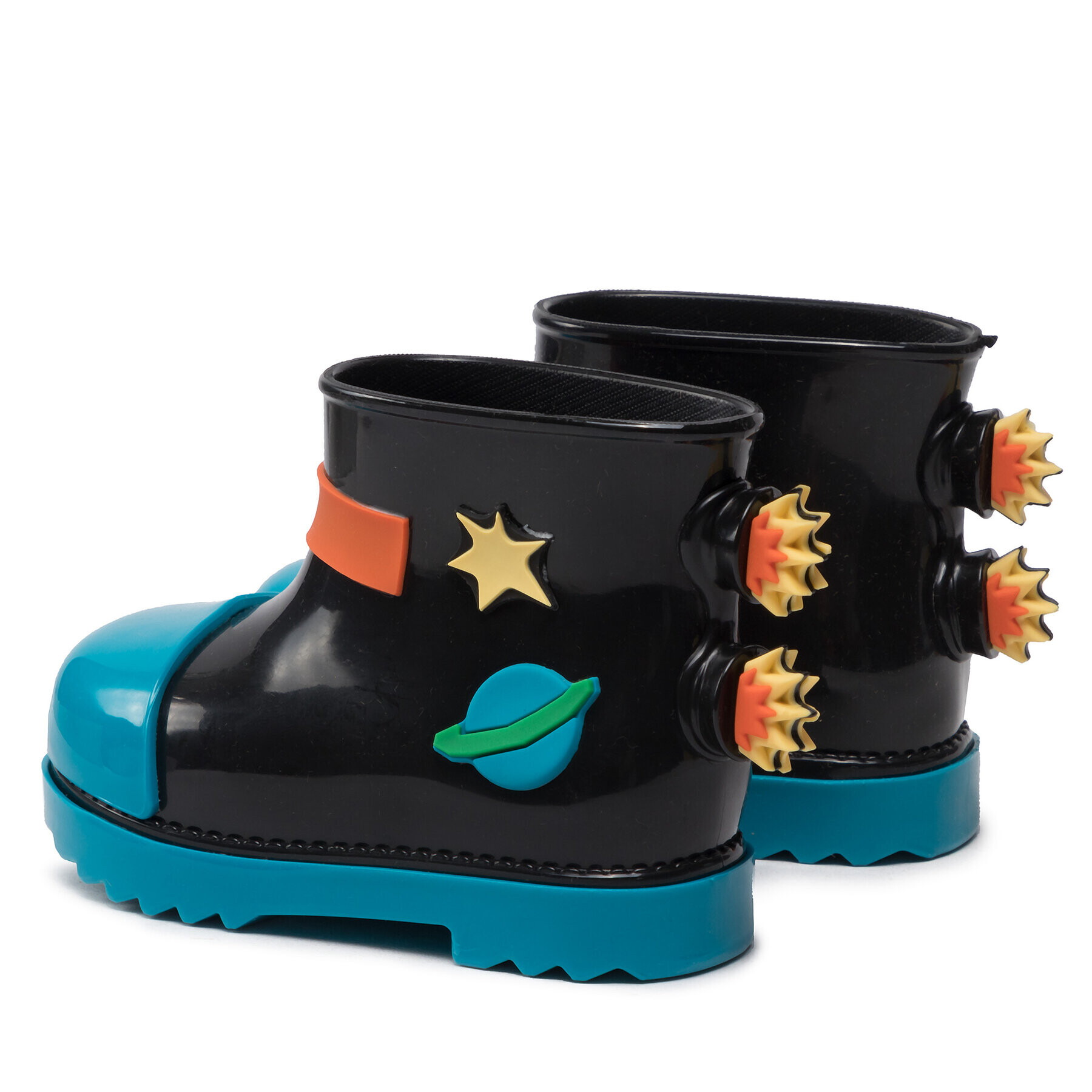 Melissa Гумени ботуши Mini Rain Boot + Fabula 33676 Черен - Pepit.bg
