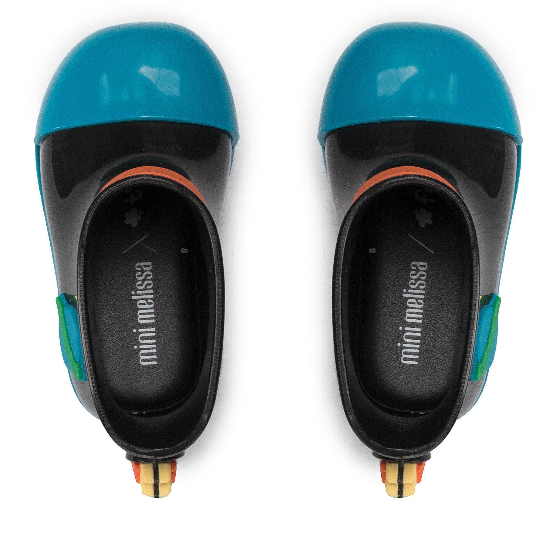 Melissa Гумени ботуши Mini Rain Boot + Fabula 33676 Черен - Pepit.bg