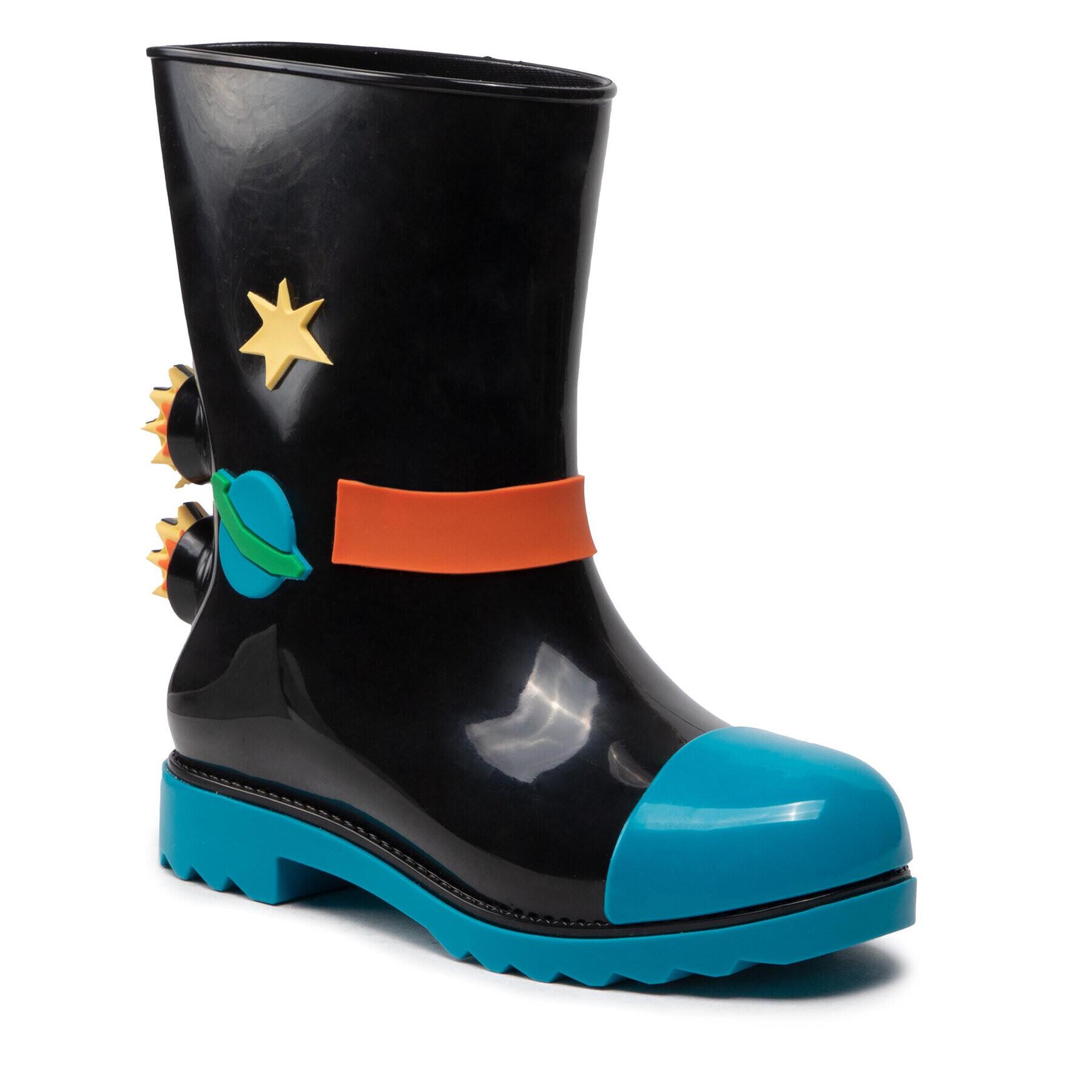 Melissa Гумени ботуши Mini Rain Boot + Fabula 33677 Черен - Pepit.bg