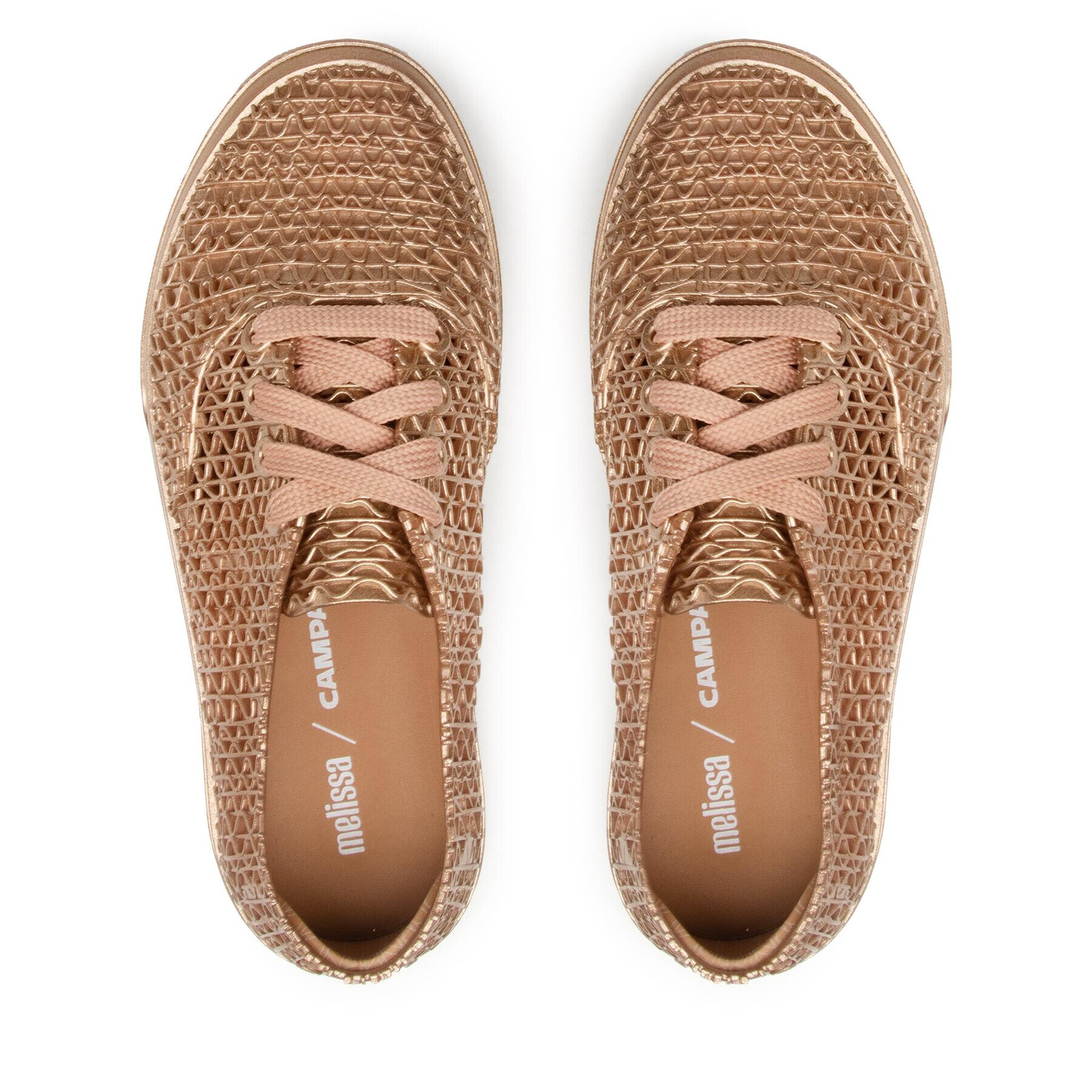 Melissa Обувки Campana Papel Sneaker 33704 Златист - Pepit.bg