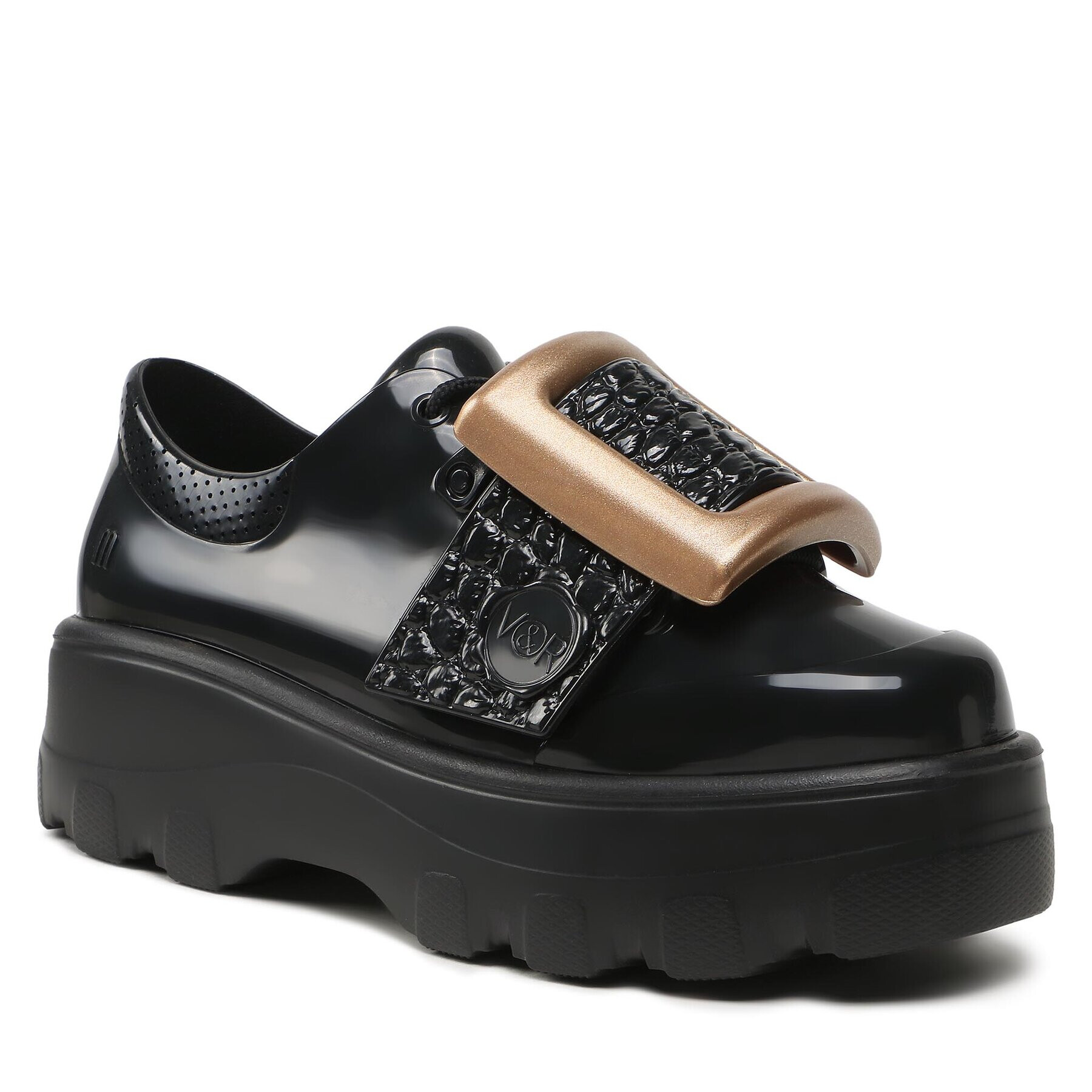 Melissa Обувки Kick Off Buckle Up V&R Ad 33598 Черен - Pepit.bg