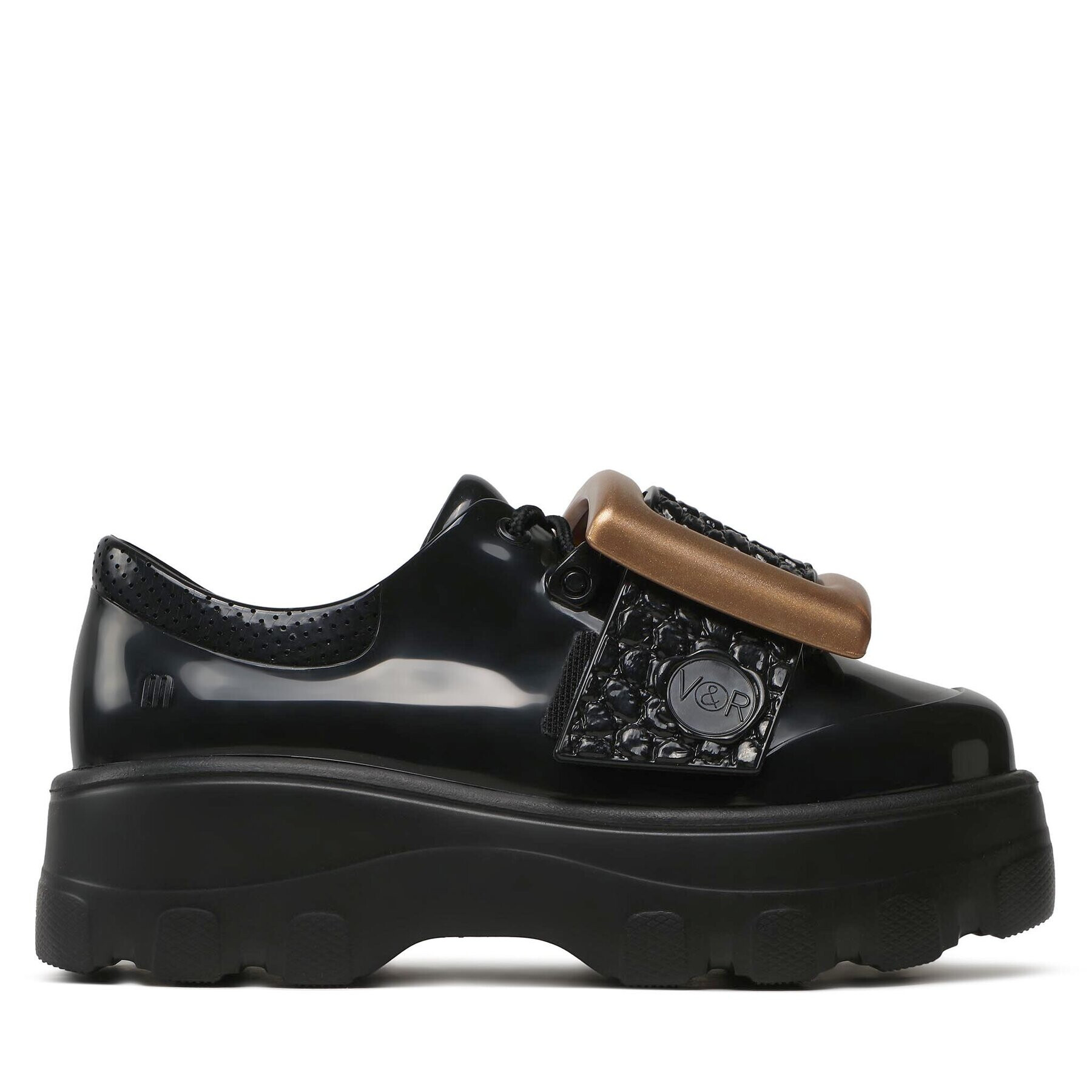 Melissa Обувки Kick Off Buckle Up V&R Ad 33598 Черен - Pepit.bg