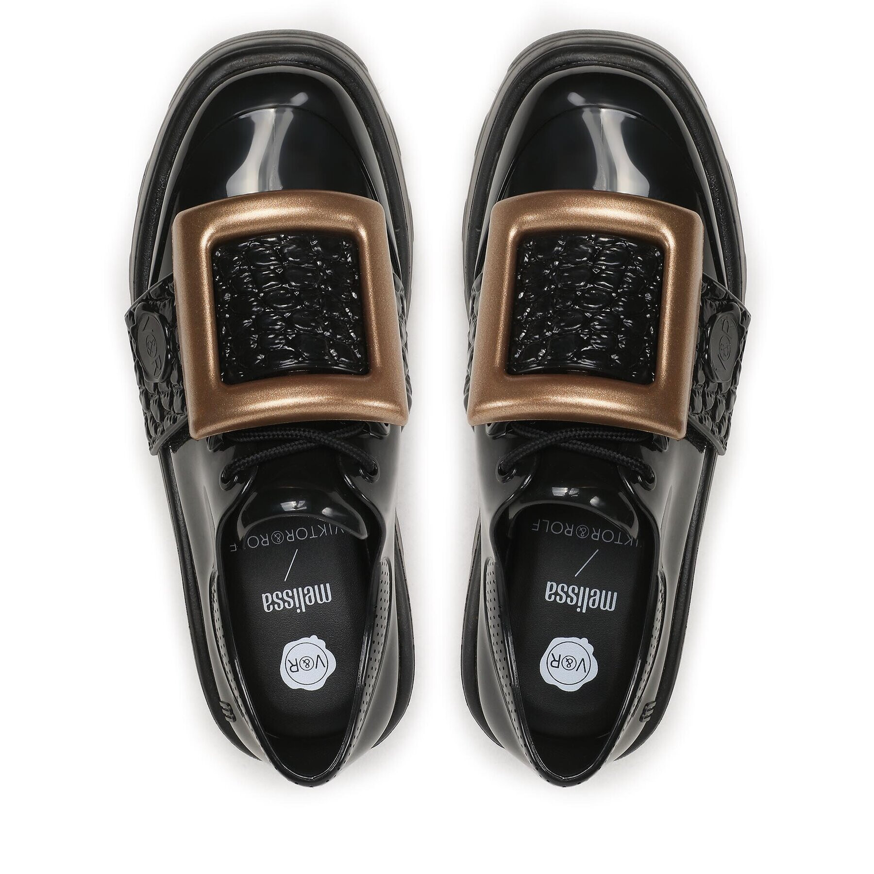 Melissa Обувки Kick Off Buckle Up V&R Ad 33598 Черен - Pepit.bg
