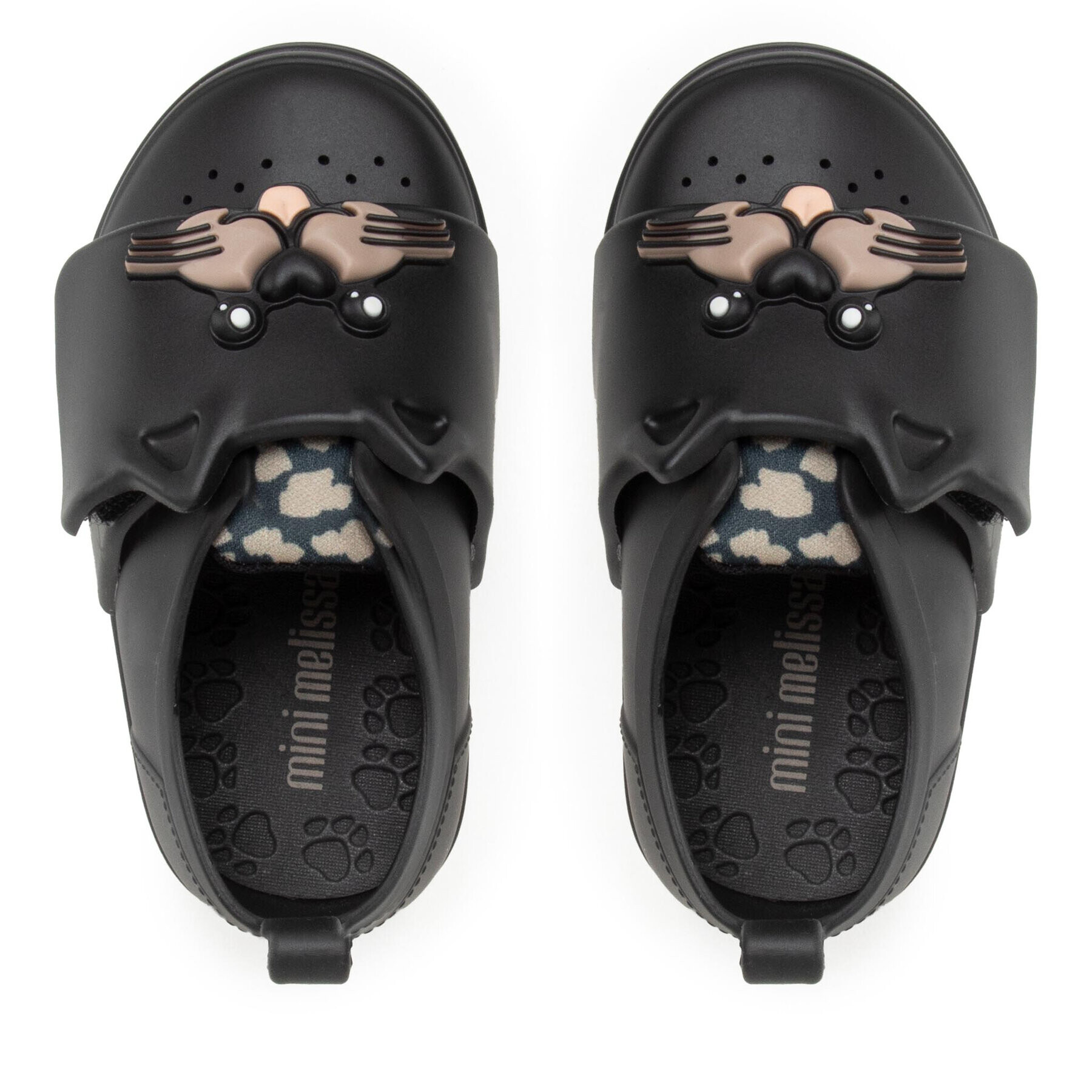 Melissa Обувки Mini Jelly Pop Safari 33687 Черен - Pepit.bg