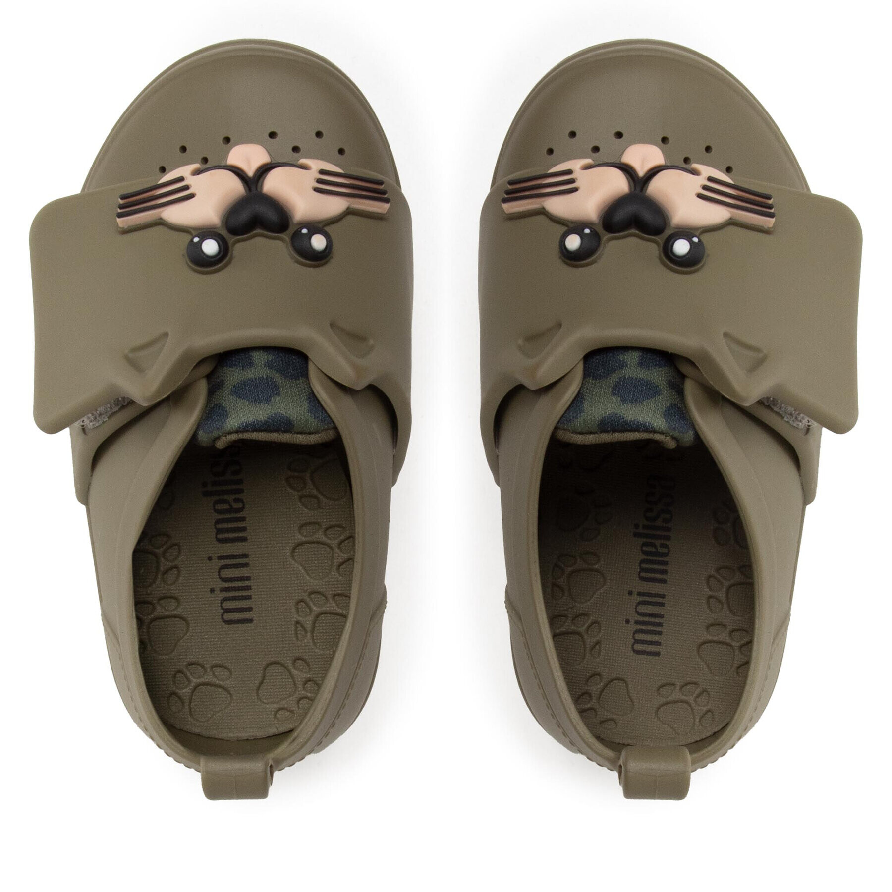 Melissa Обувки Mini Jelly Pop Safari 33687 Зелен - Pepit.bg
