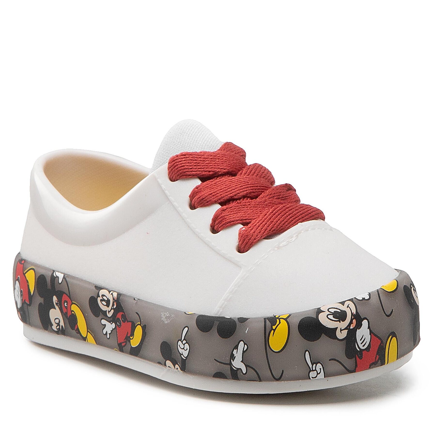 Melissa Обувки Mini Street + Mickey A 33460 Бял - Pepit.bg