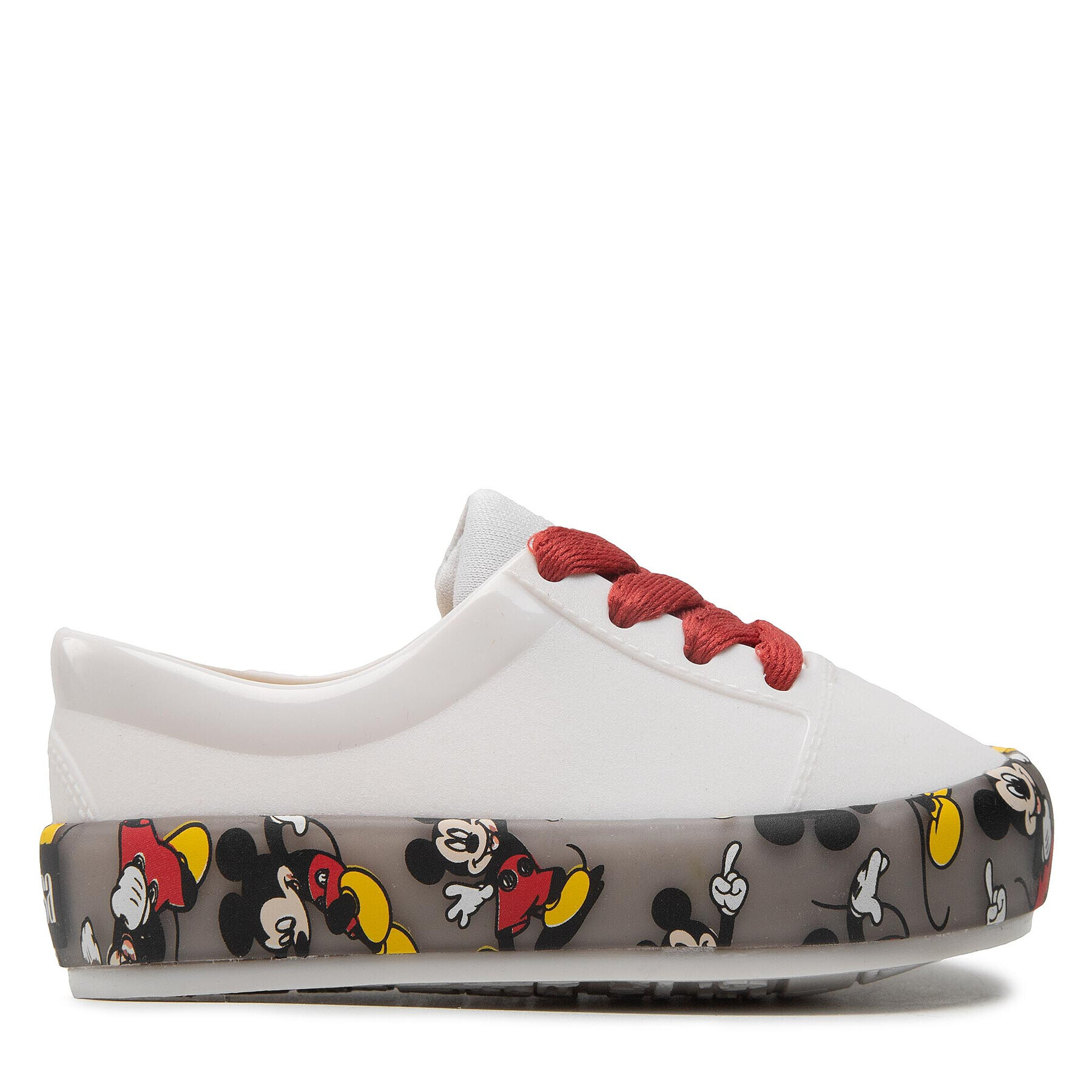 Melissa Обувки Mini Street + Mickey A 33460 Бял - Pepit.bg