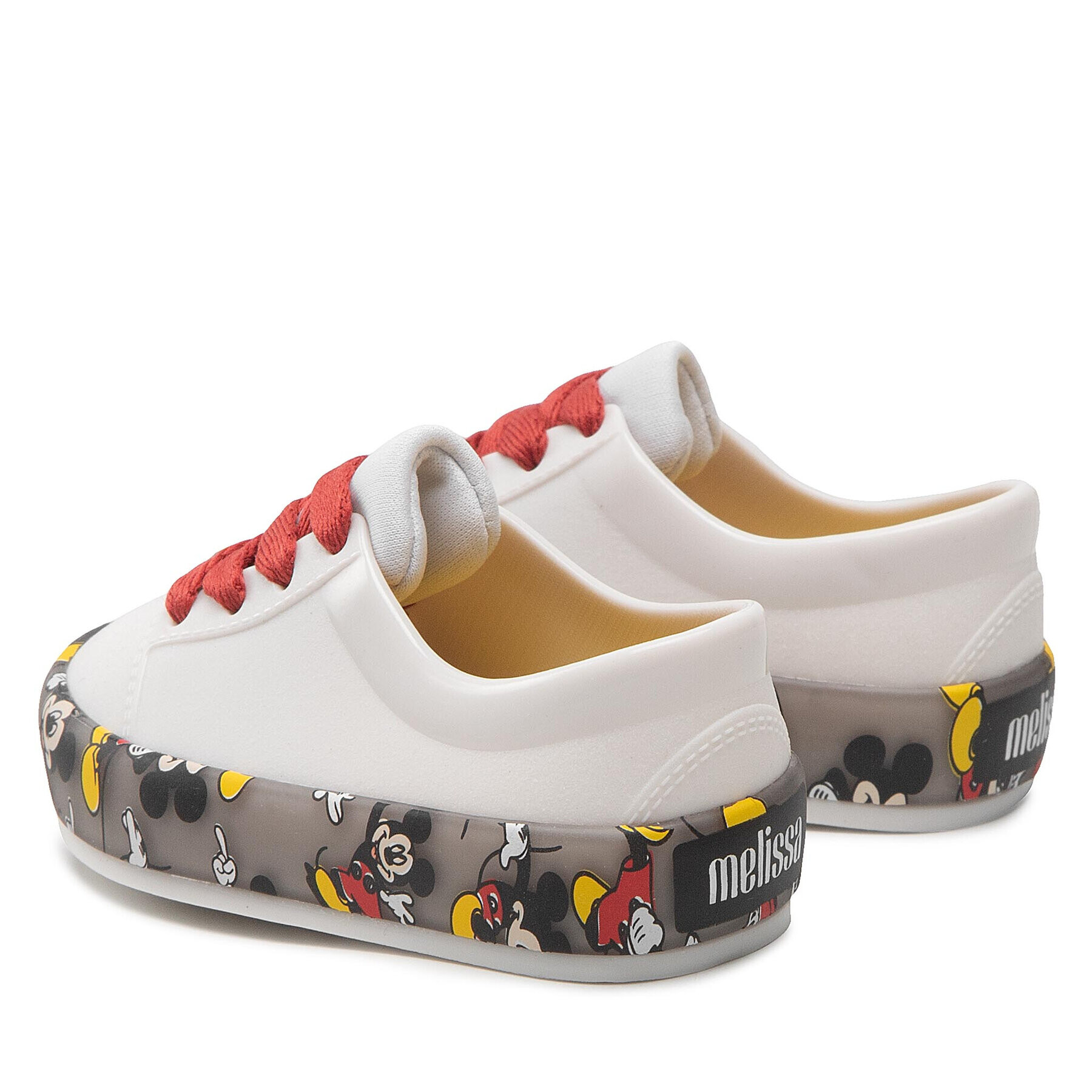 Melissa Обувки Mini Street + Mickey A 33460 Бял - Pepit.bg