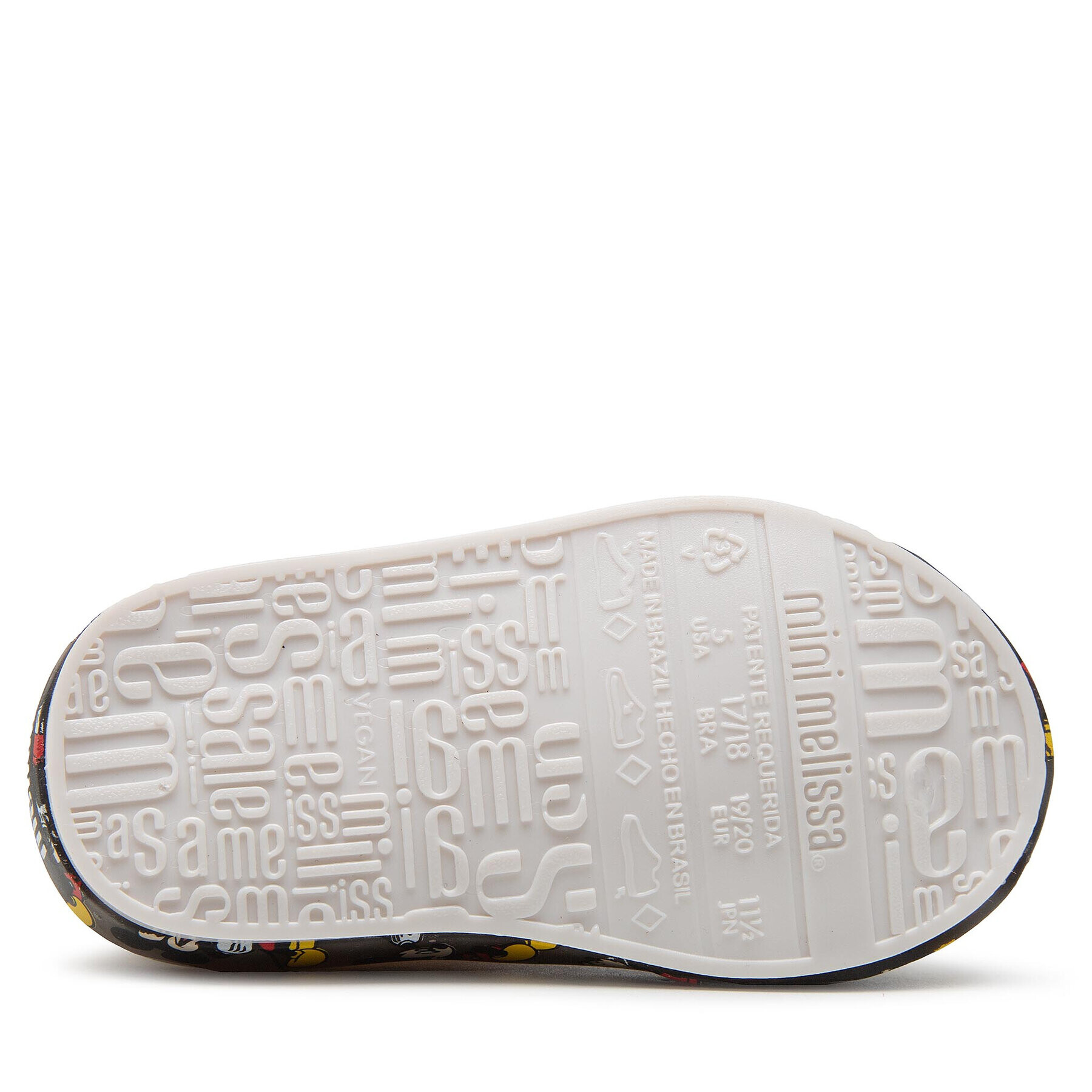 Melissa Обувки Mini Street + Mickey A 33460 Бял - Pepit.bg