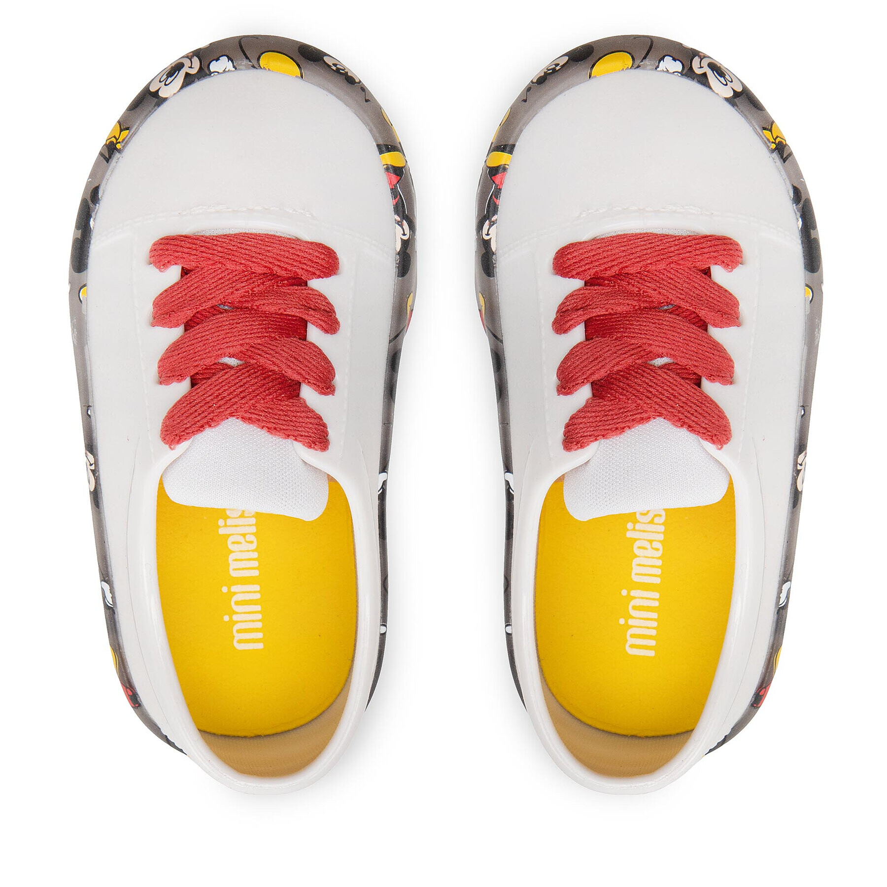 Melissa Обувки Mini Street + Mickey A 33460 Бял - Pepit.bg