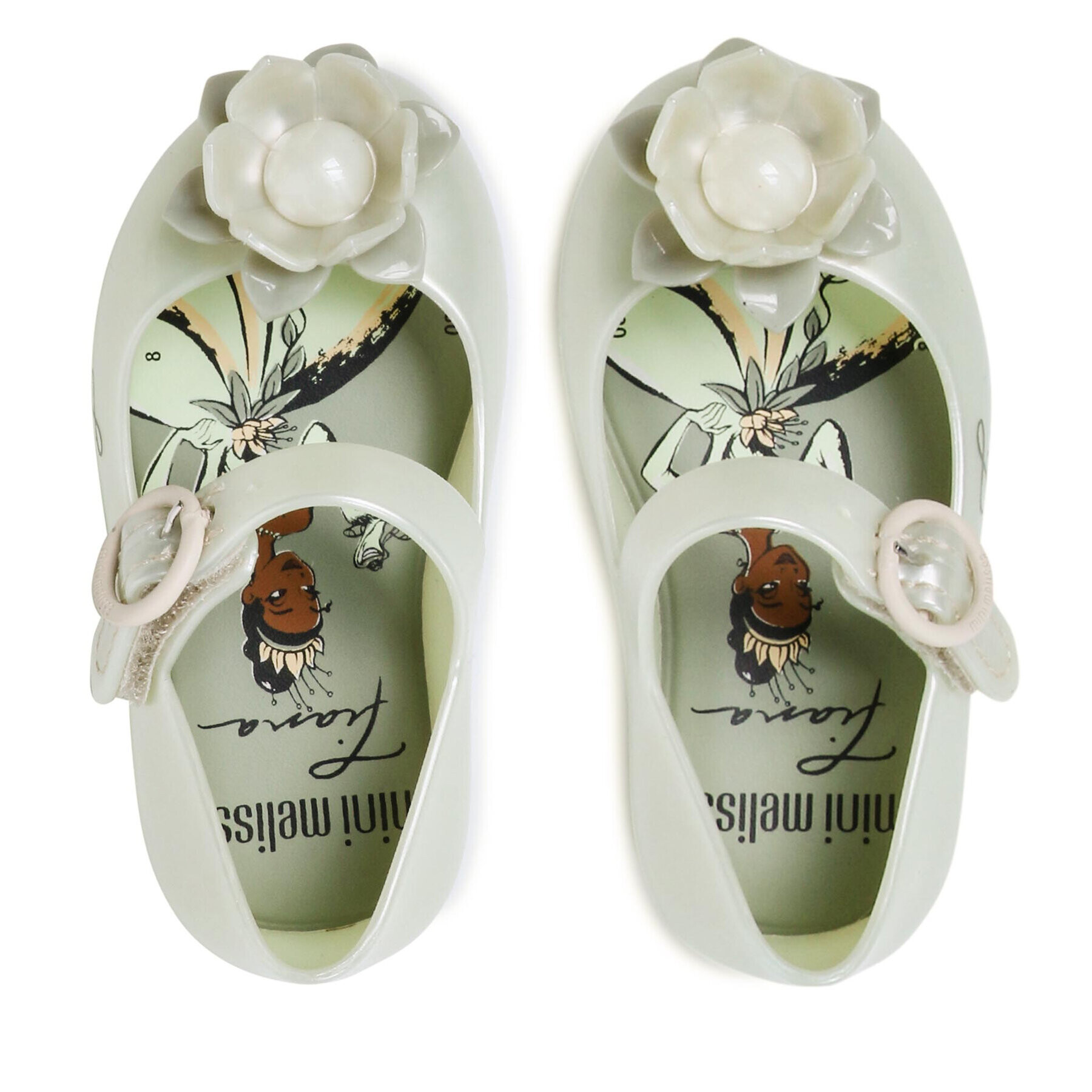 Melissa Обувки Mini Sweet Love + Disn 33447 Зелен - Pepit.bg