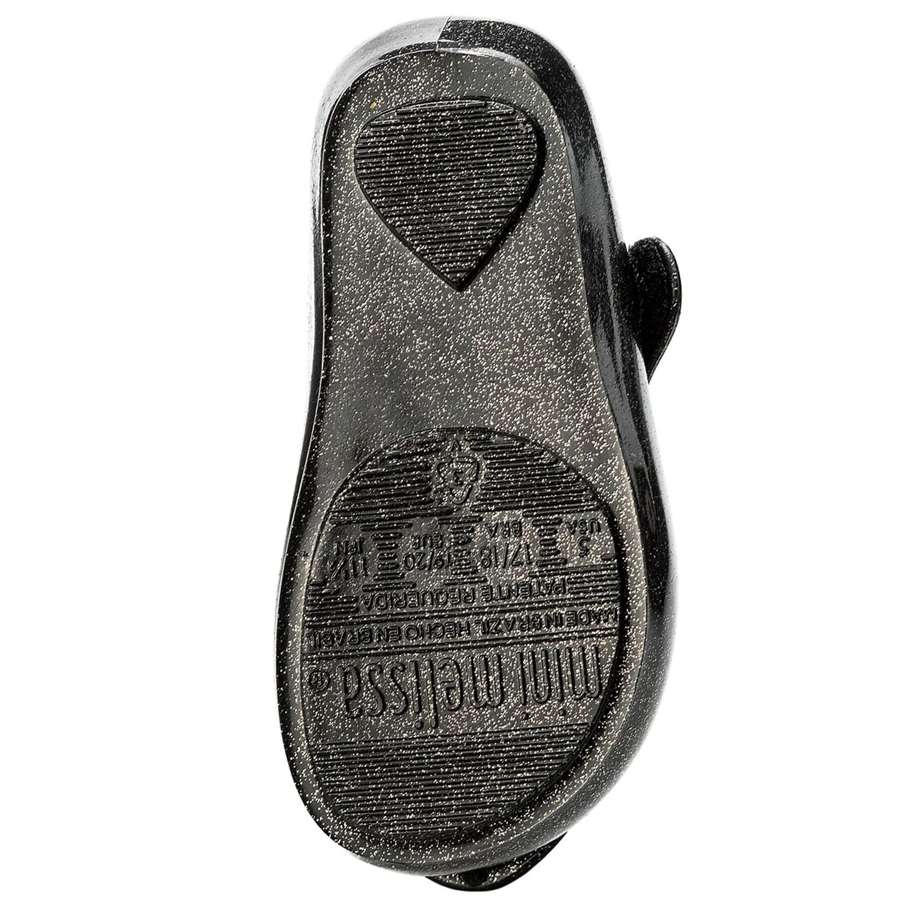 Melissa Обувки Mini Ultragirl Heart M 32285 Черен - Pepit.bg