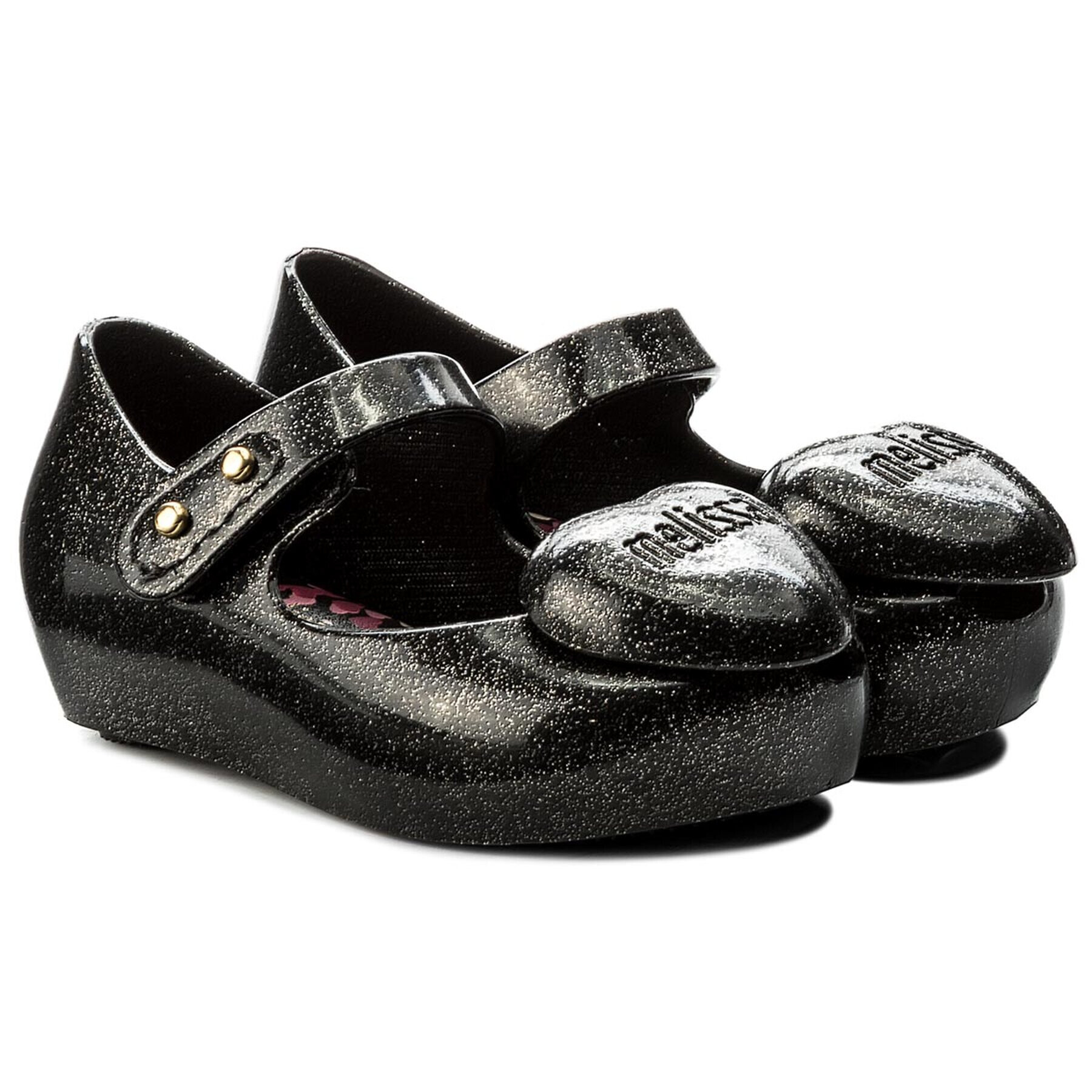 Melissa Обувки Mini Ultragirl Heart M 32285 Черен - Pepit.bg