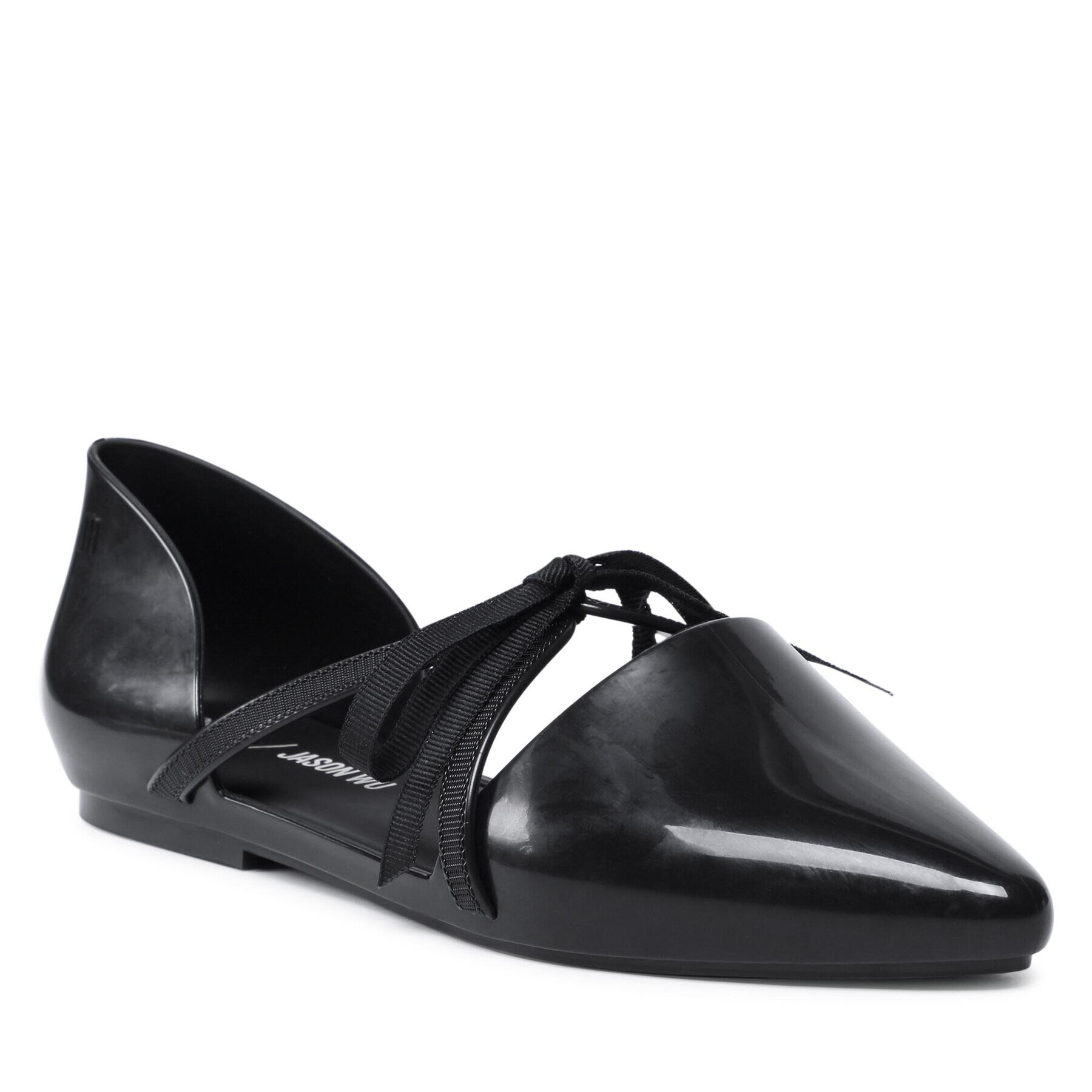 Melissa Обувки Pointy Stripe + Jason 33435 Черен - Pepit.bg