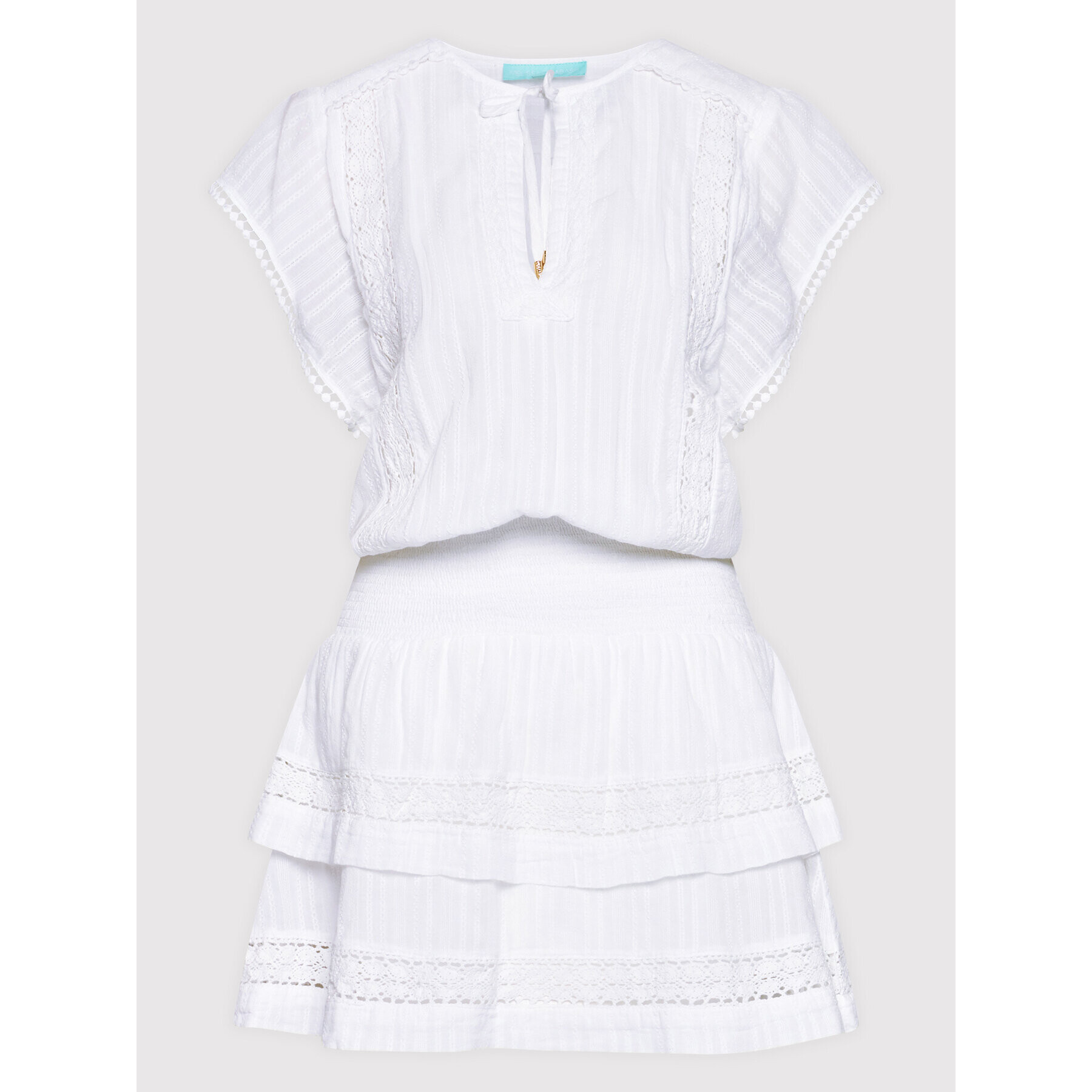 Melissa Odabash Лятна рокля Georgie Cr Бял Regular Fit - Pepit.bg
