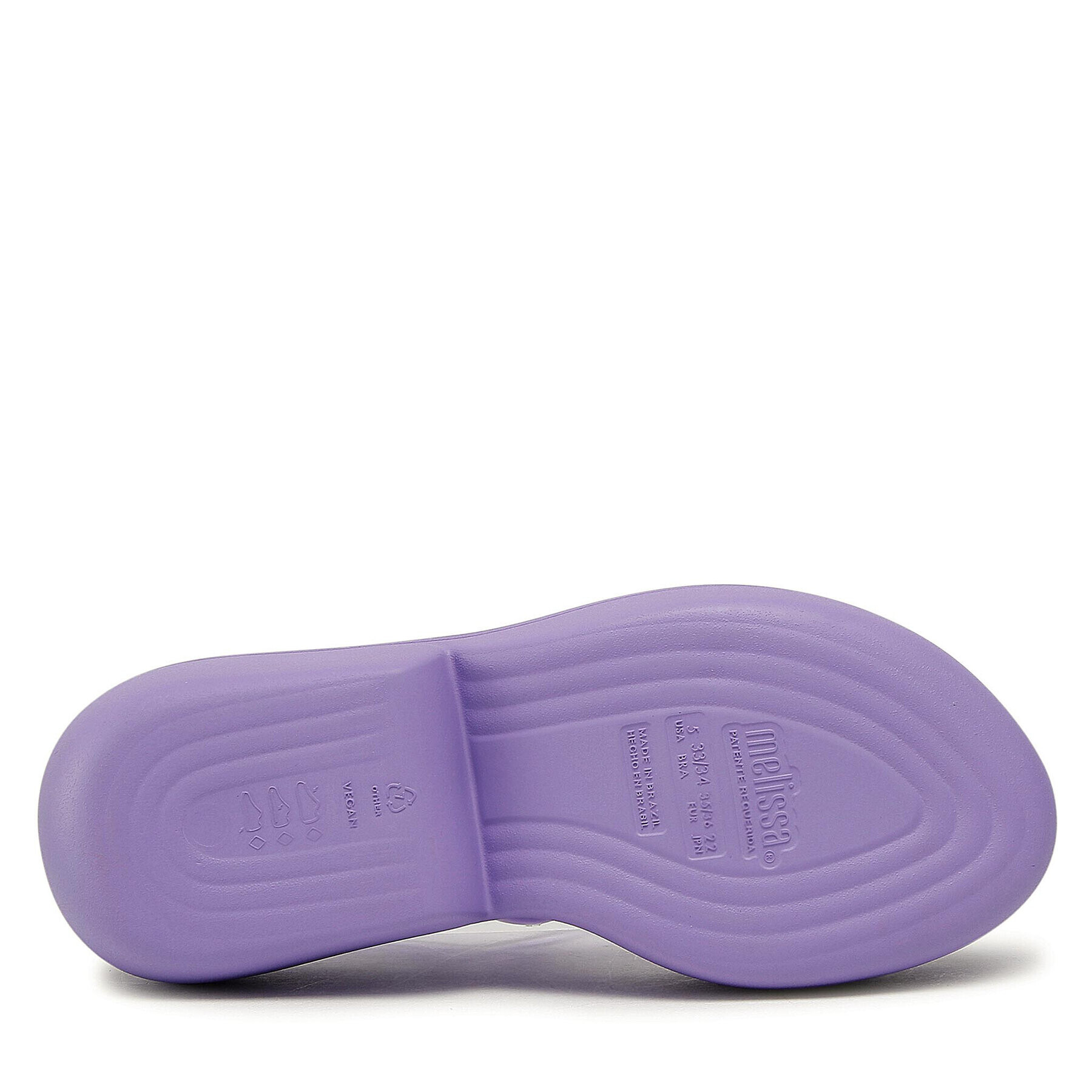Melissa Сандали Airbubble Plaraform Ad 33579 Виолетов - Pepit.bg