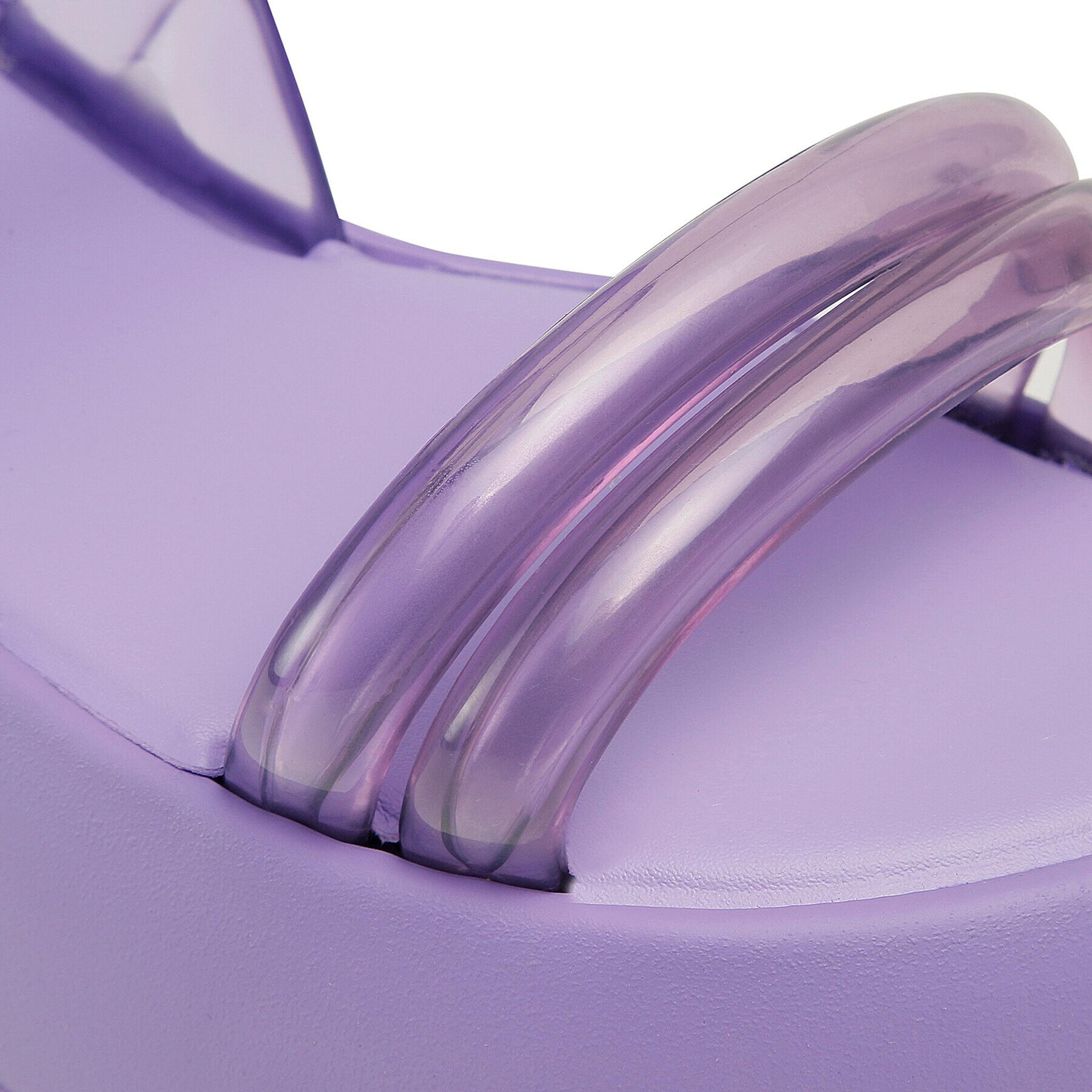 Melissa Сандали Airbubble Plaraform Ad 33579 Виолетов - Pepit.bg