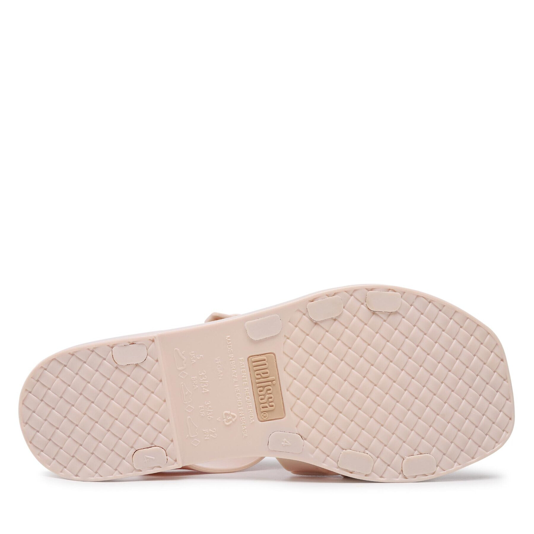Melissa Сандали Basket Sandal Ad 33807 Бежов - Pepit.bg