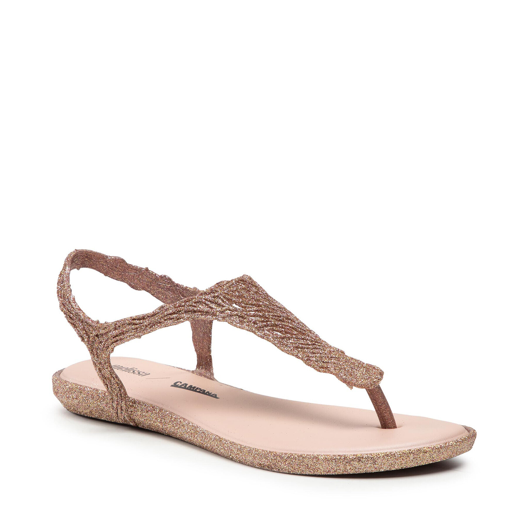 Melissa Сандали Campana Flow Sandal Ad 32985 Златист - Pepit.bg