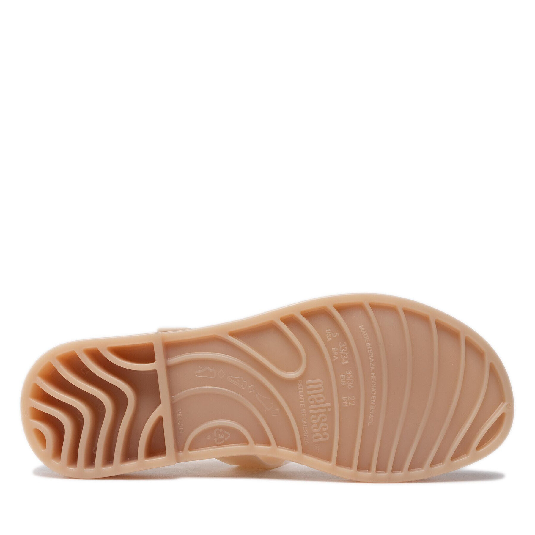 Melissa Сандали Charm Ad 33584 Бежов - Pepit.bg