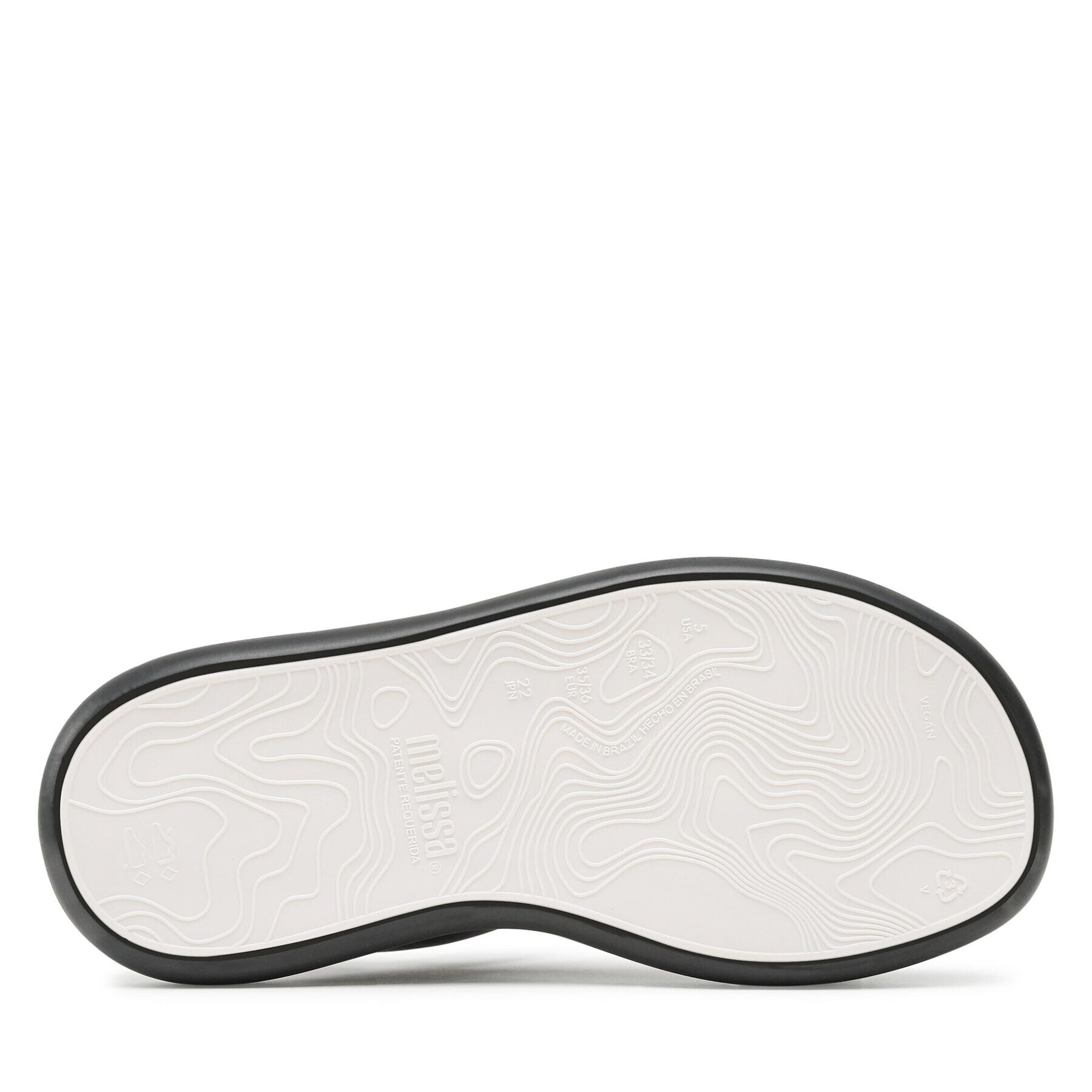 Melissa Сандали Free Blom Sandal Ad 33723 Черен - Pepit.bg
