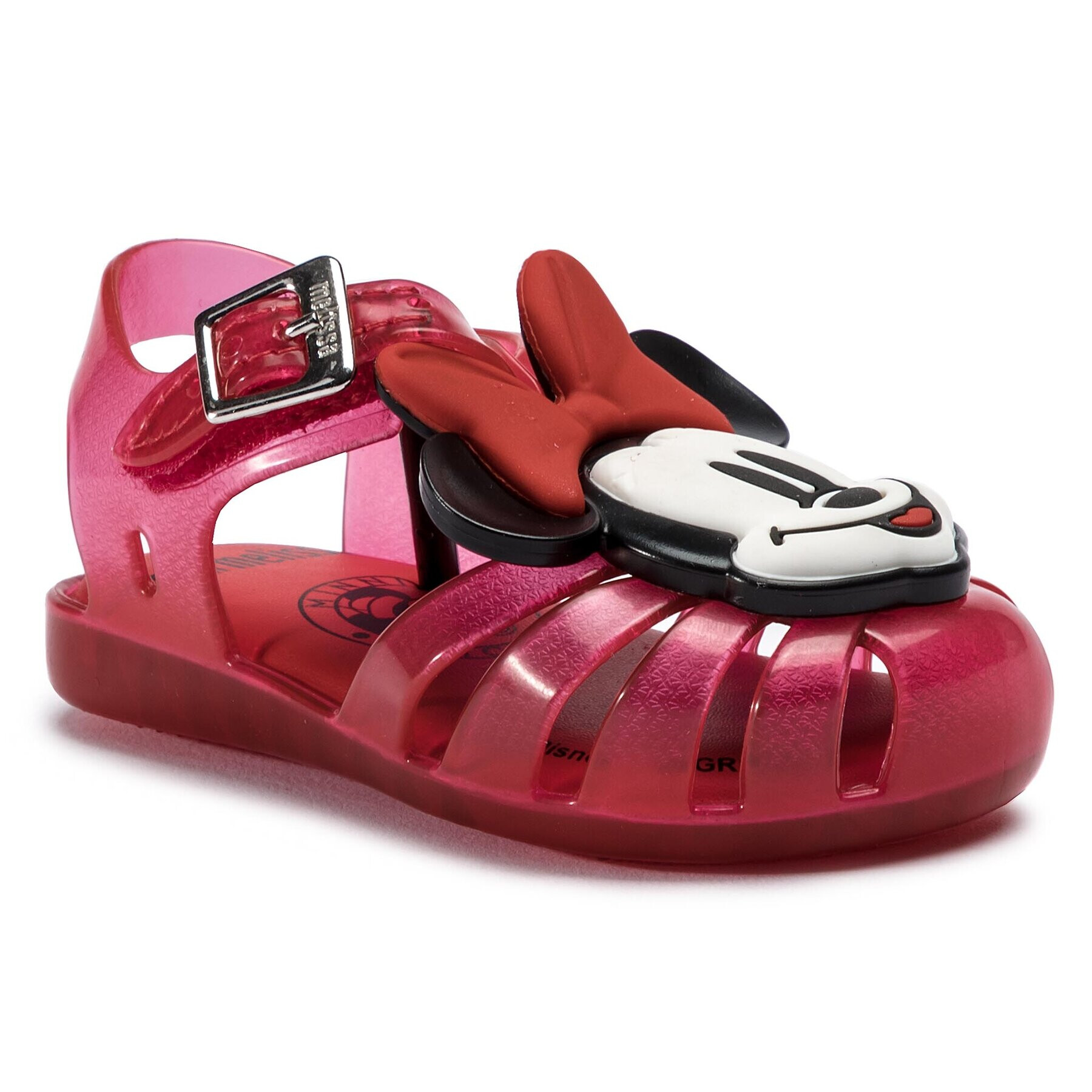 Melissa Сандали Mini Aranha + Mickey A 32499 Червен - Pepit.bg