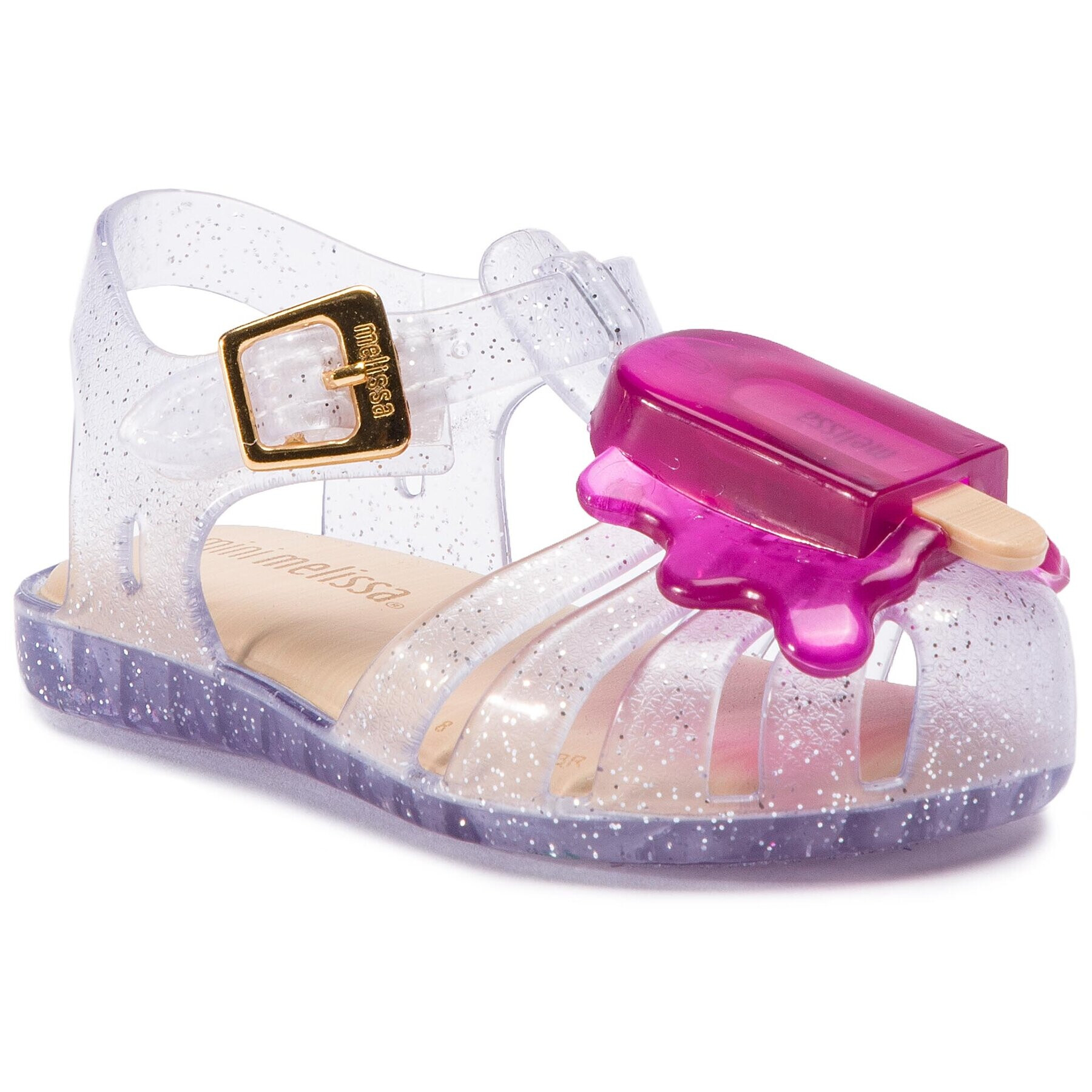 Melissa Сандали Mini Aranha VIII Bb 31704 Сребрист - Pepit.bg
