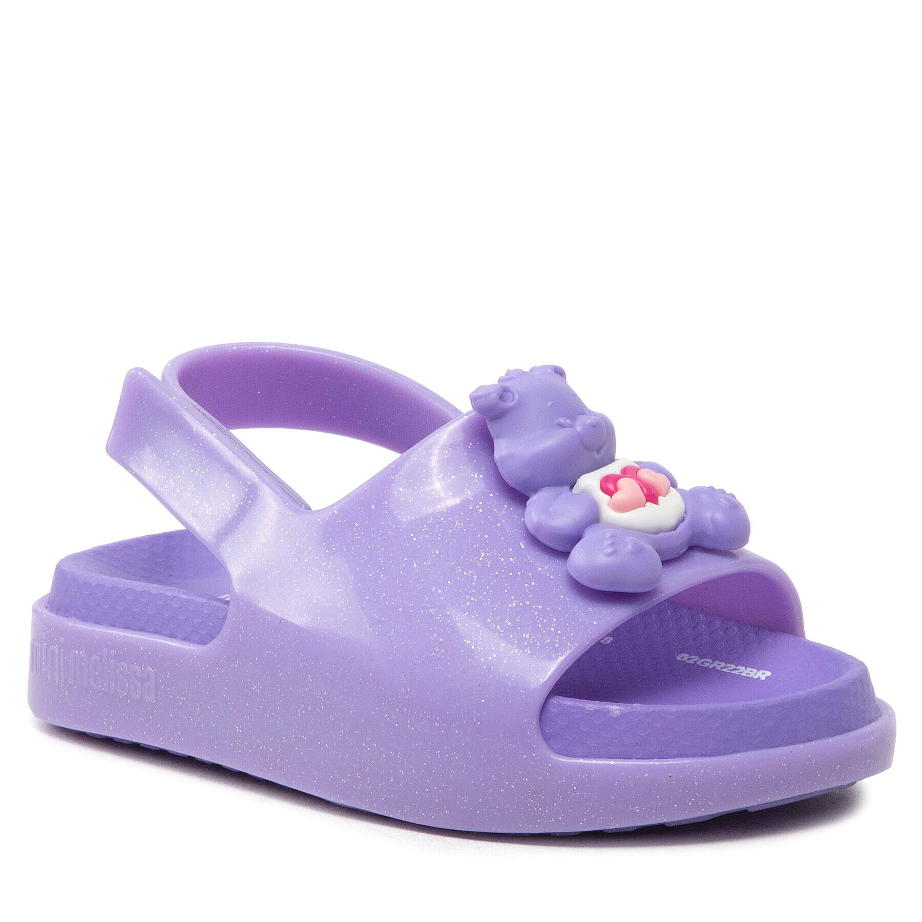 Melissa Сандали Mini Cloud Sandal + Ca 33628 Виолетов - Pepit.bg