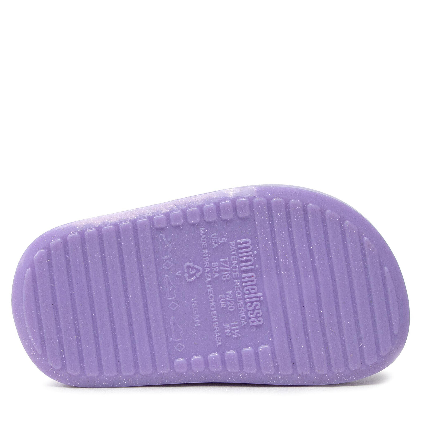 Melissa Сандали Mini Cloud Sandal + Ca 33628 Виолетов - Pepit.bg