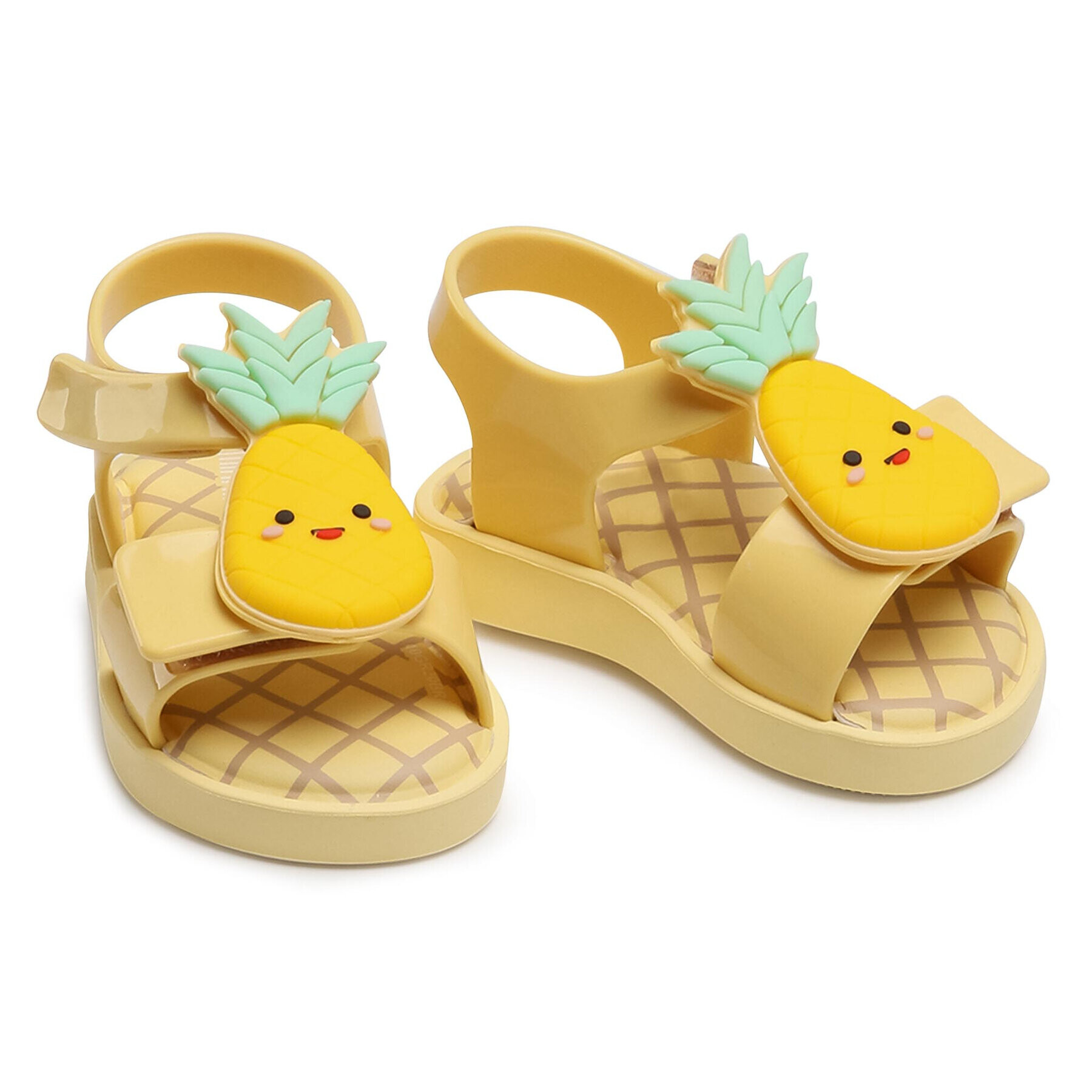 Melissa Сандали Mini Jump Fruitland Bb 33239 Жълт - Pepit.bg