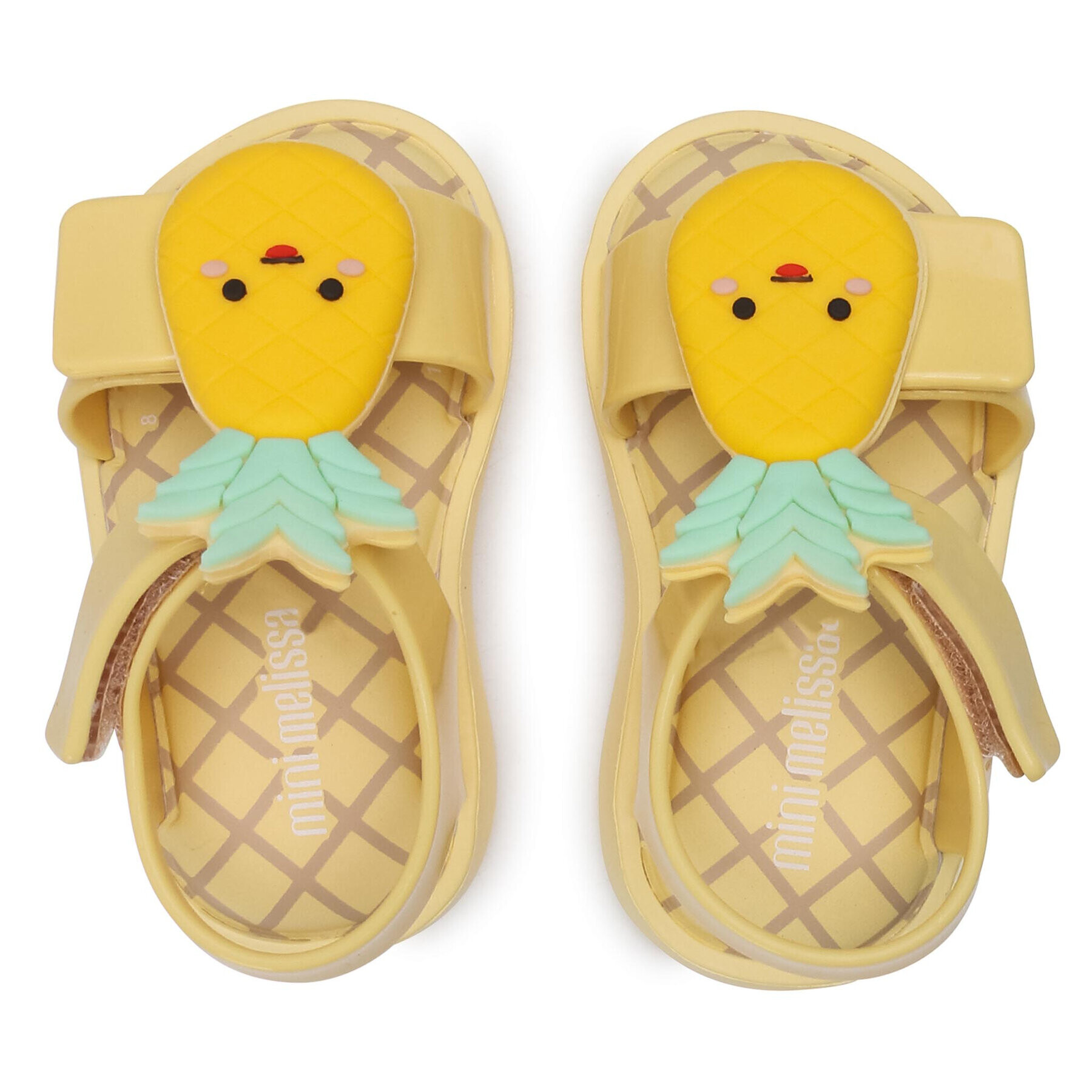 Melissa Сандали Mini Jump Fruitland Bb 33239 Жълт - Pepit.bg