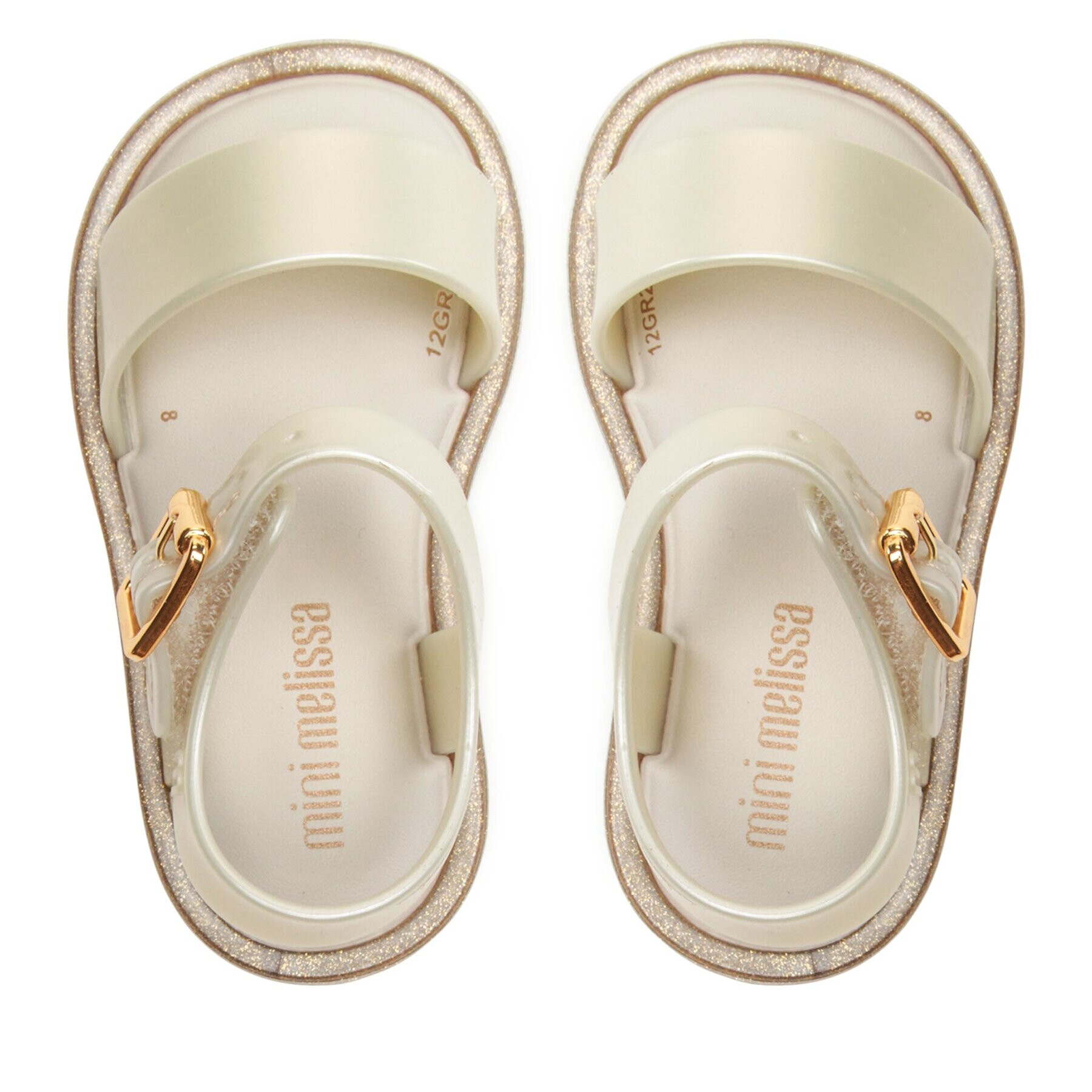 Melissa Сандали Mini Mar Sandal IV Bb 32633 Бял - Pepit.bg