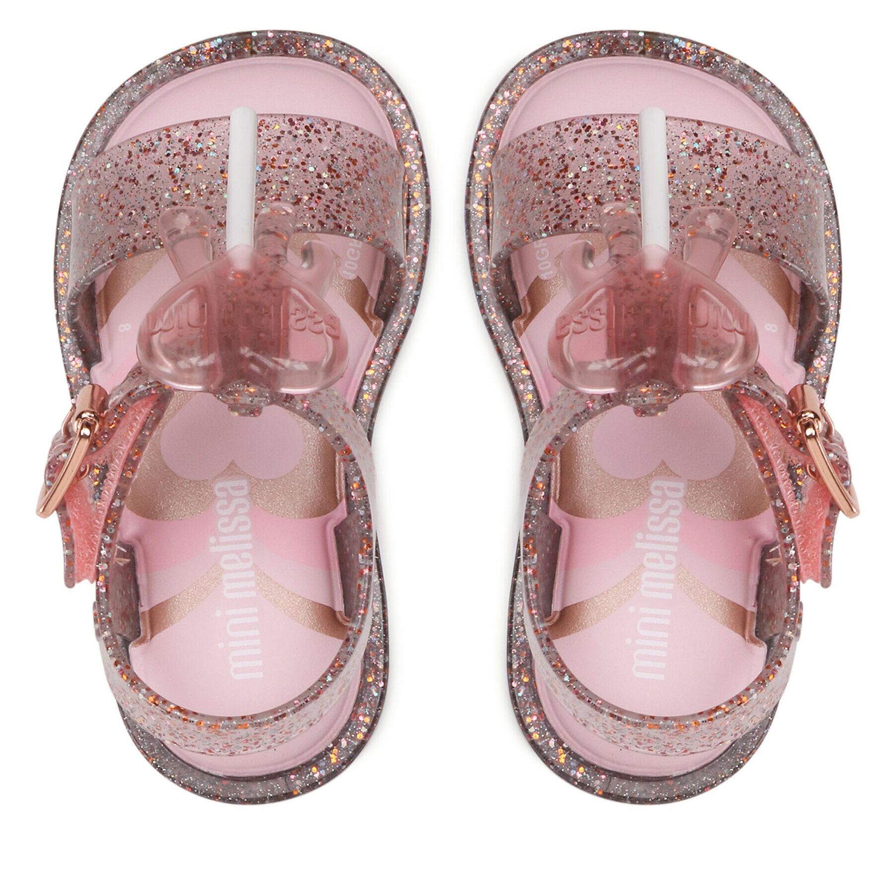 Melissa Сандали Mini Mar Sandal Jelly 33545 Розов - Pepit.bg
